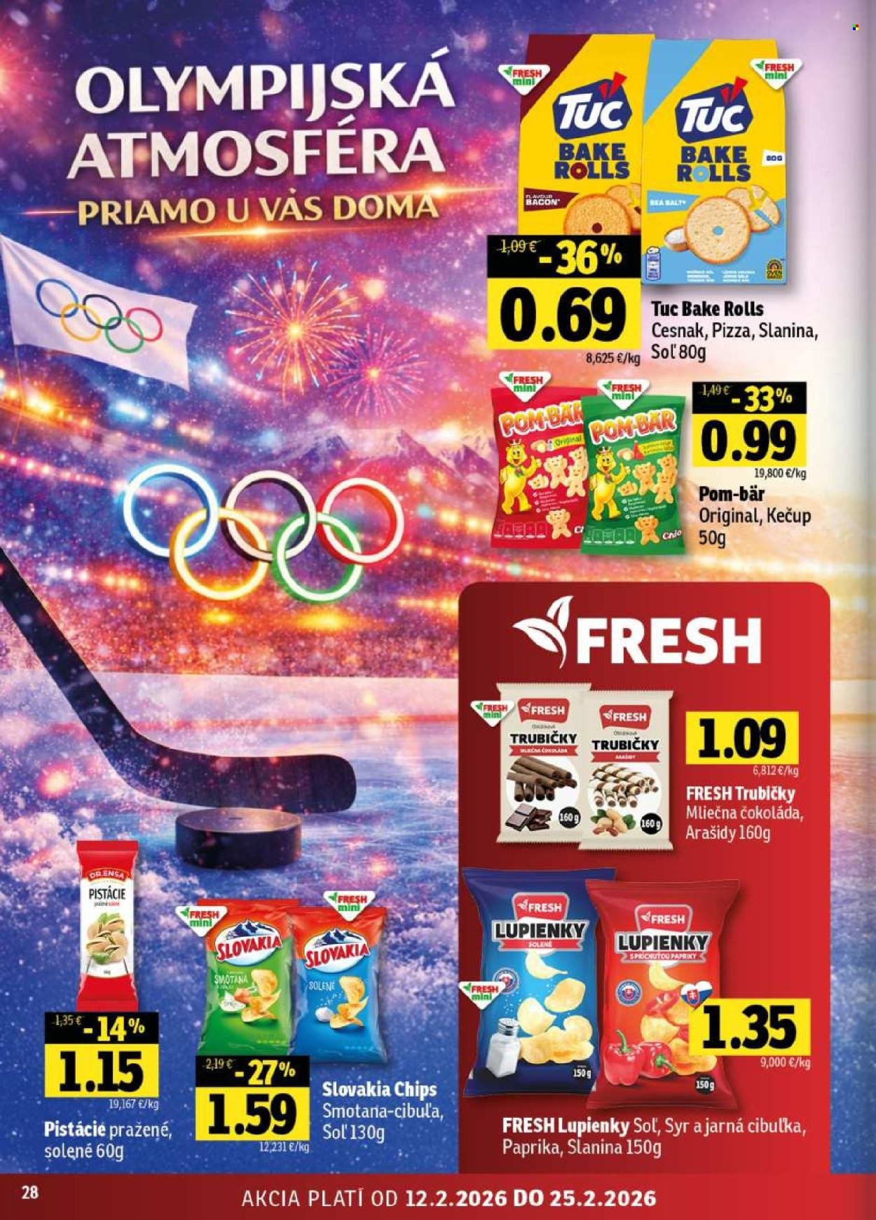 FRESH leták - Od štvrtka 12.2.2026 (2026-02-12 - 2026-02-25) | 28