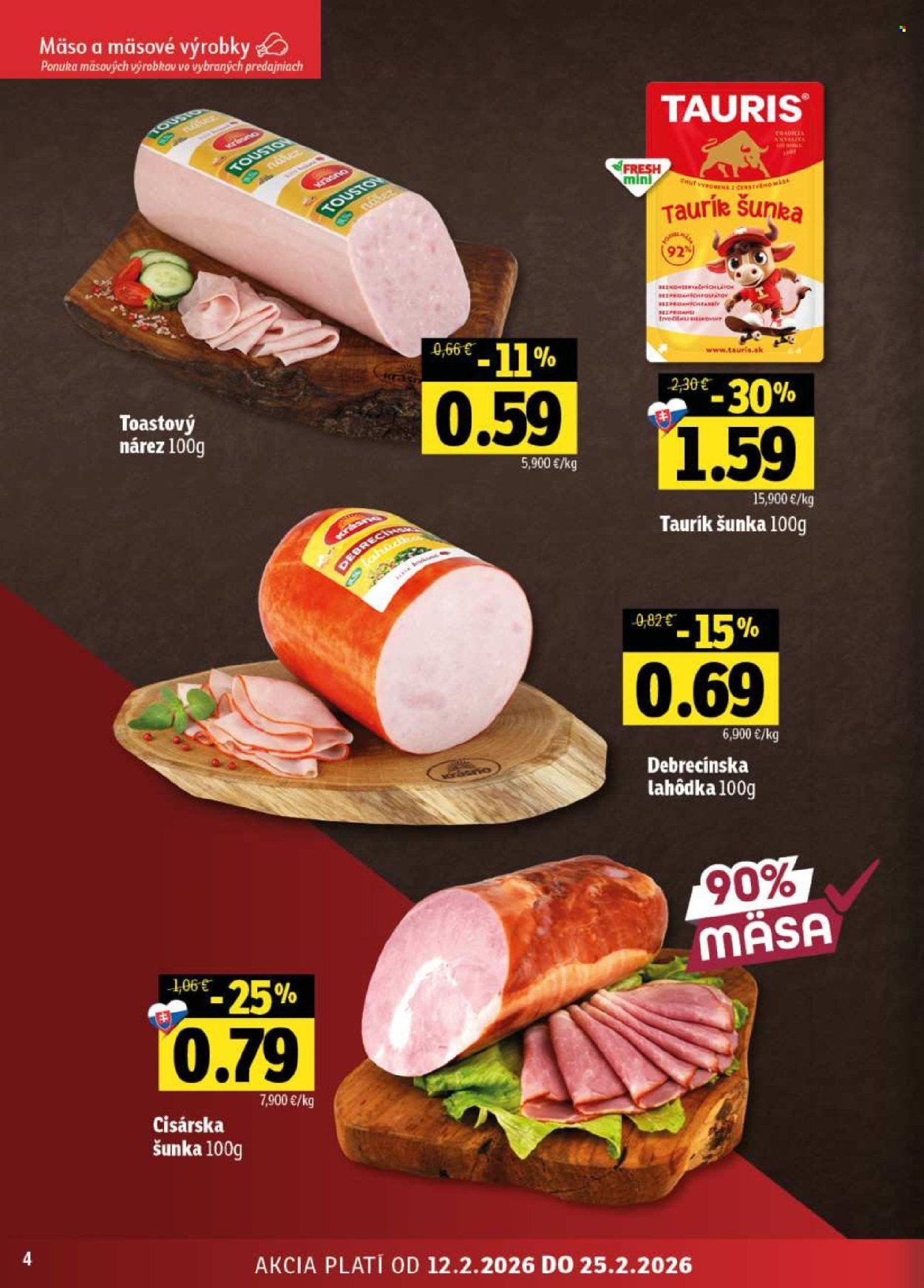 FRESH leták - Od štvrtka 12.2.2026 (2026-02-12 - 2026-02-25) | 4