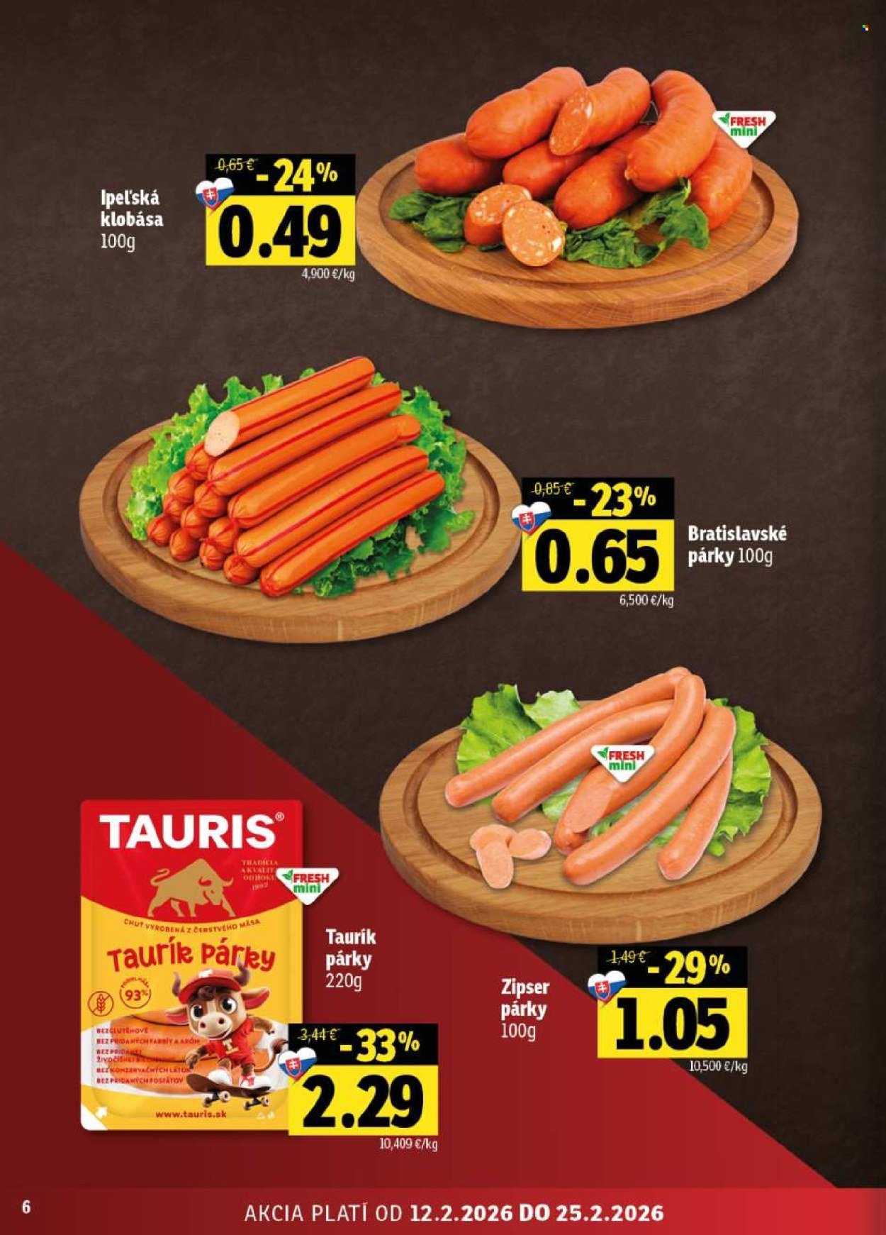 FRESH leták - Od štvrtka 12.2.2026 (2026-02-12 - 2026-02-25) | 6
