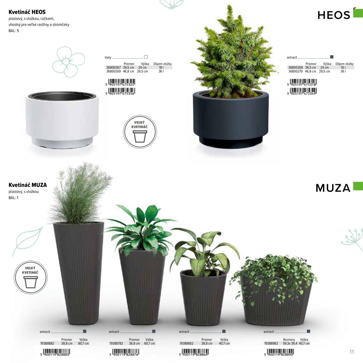 KINEKUS leták - Katalóg Kvetináče (2025-02-06) | 11