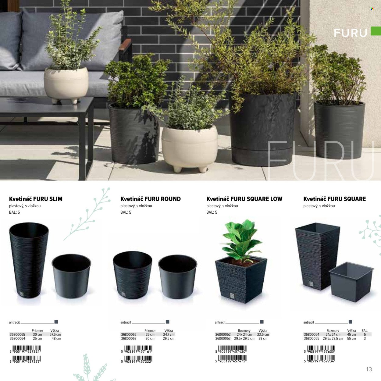 KINEKUS leták - Katalóg Kvetináče (2025-02-06) | 13