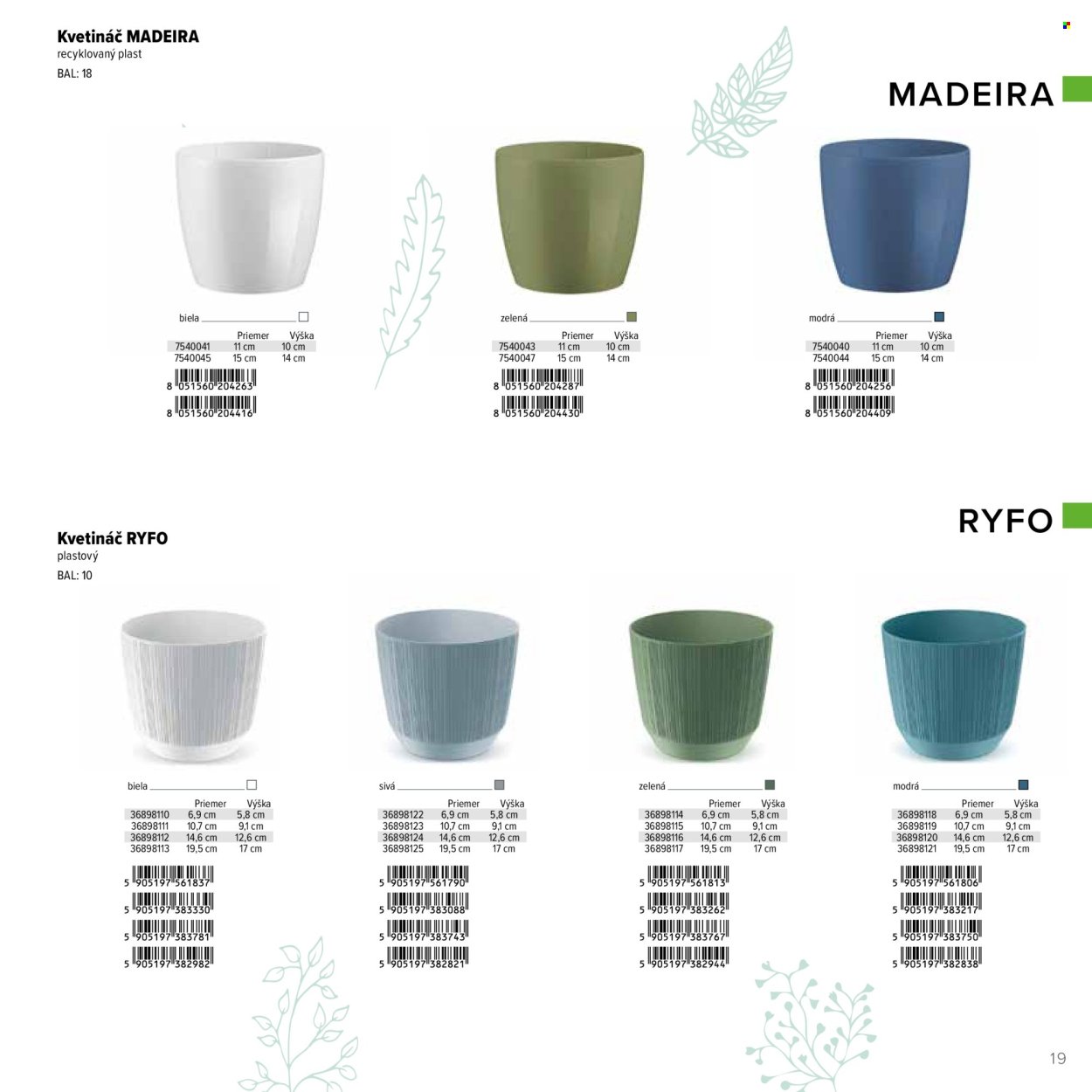 KINEKUS leták - Katalóg Kvetináče (2025-02-06) | 19