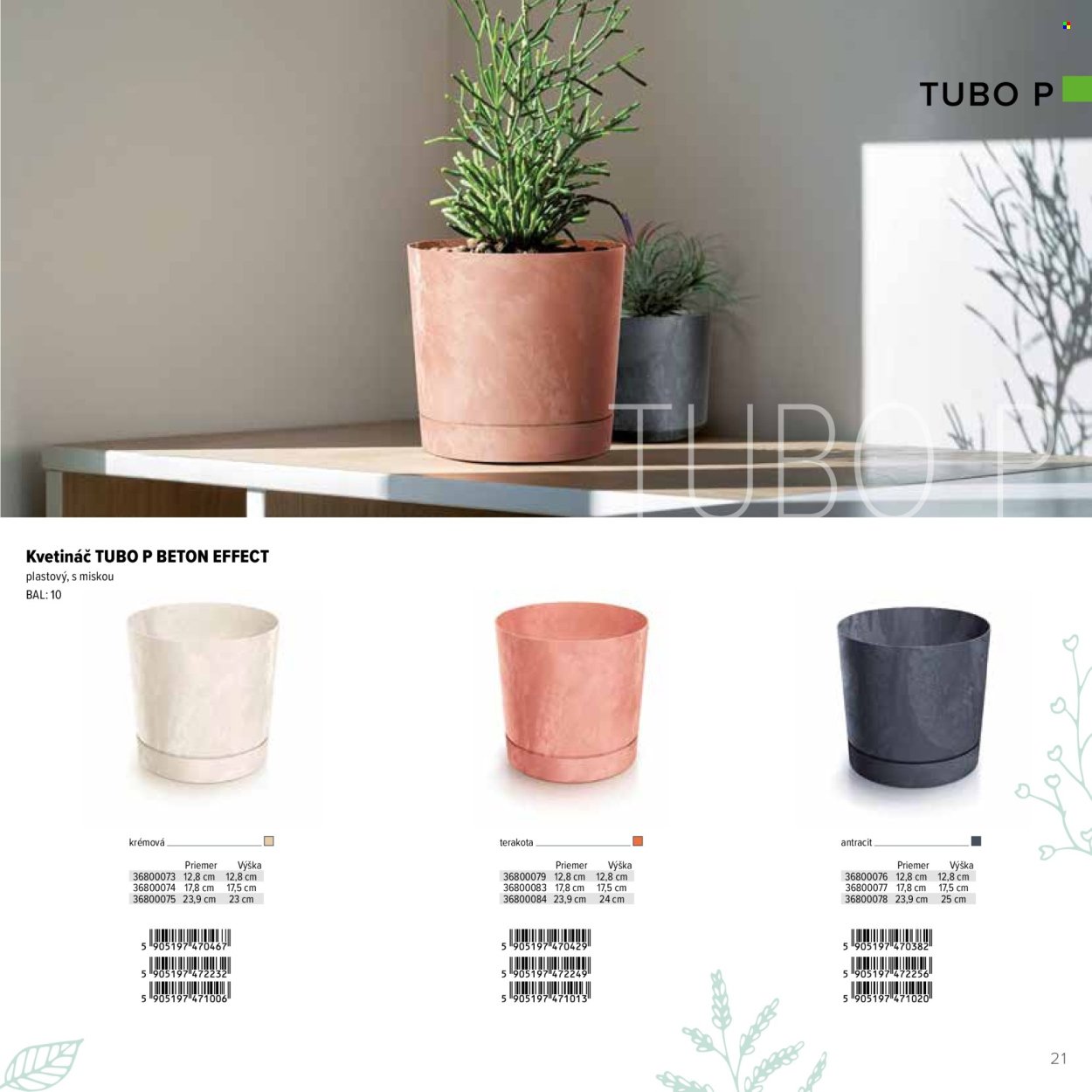 KINEKUS leták - Katalóg Kvetináče (2025-02-06) | 21