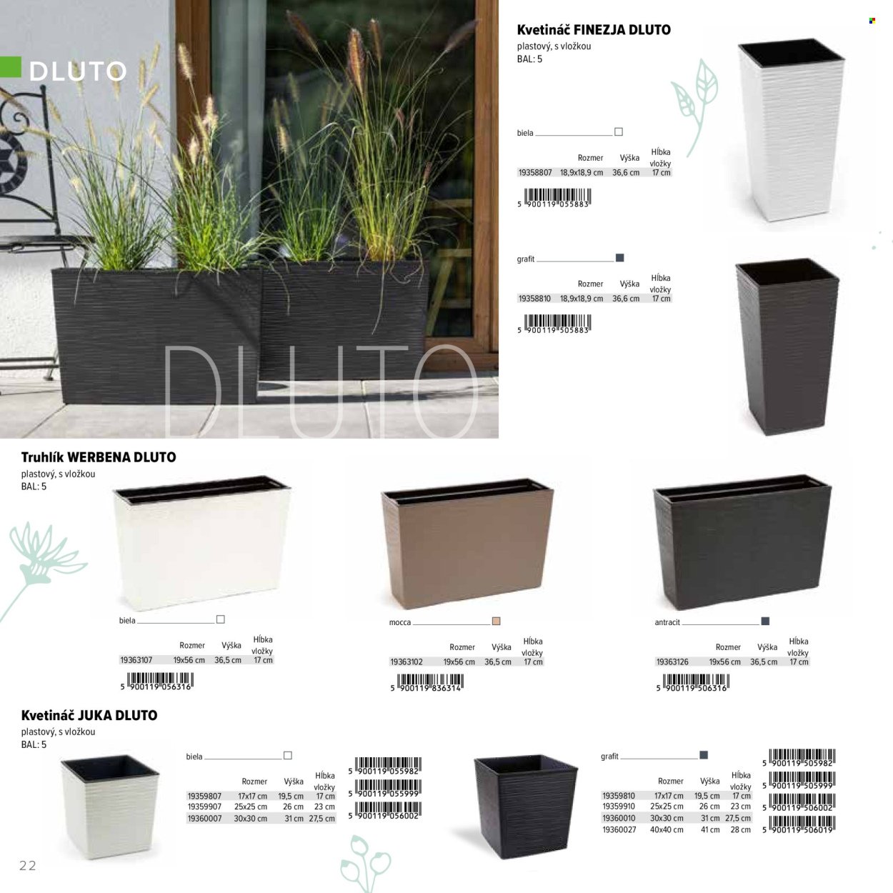 KINEKUS leták - Katalóg Kvetináče (2025-02-06) | 22