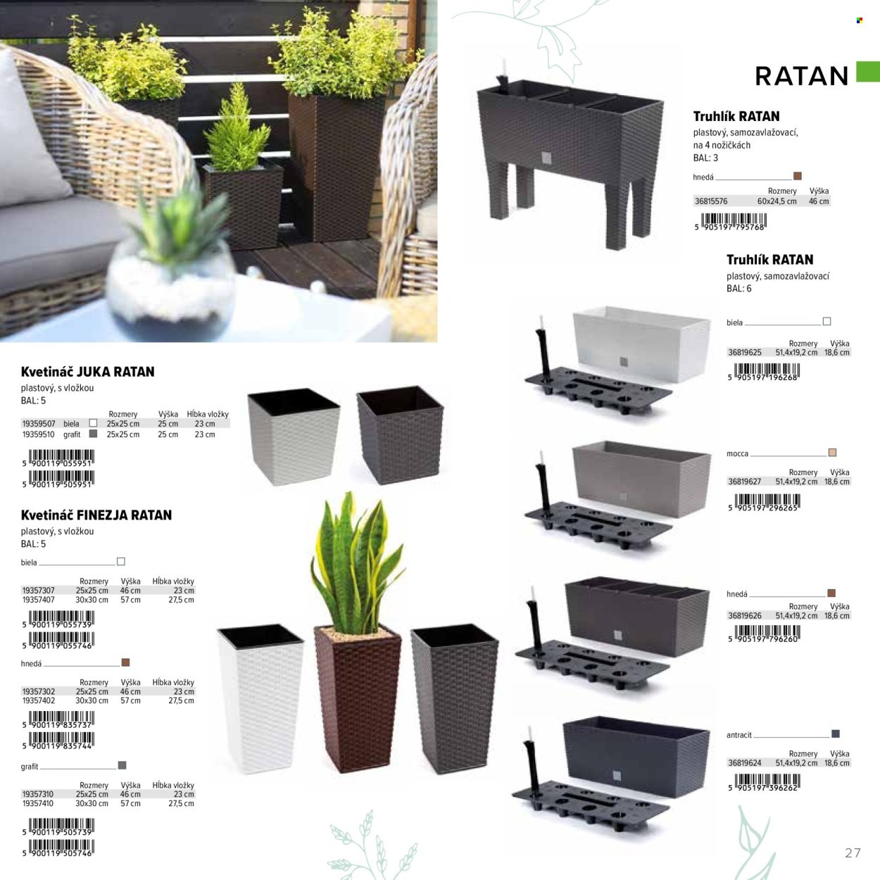 KINEKUS leták - Katalóg Kvetináče (2025-02-06) | 27