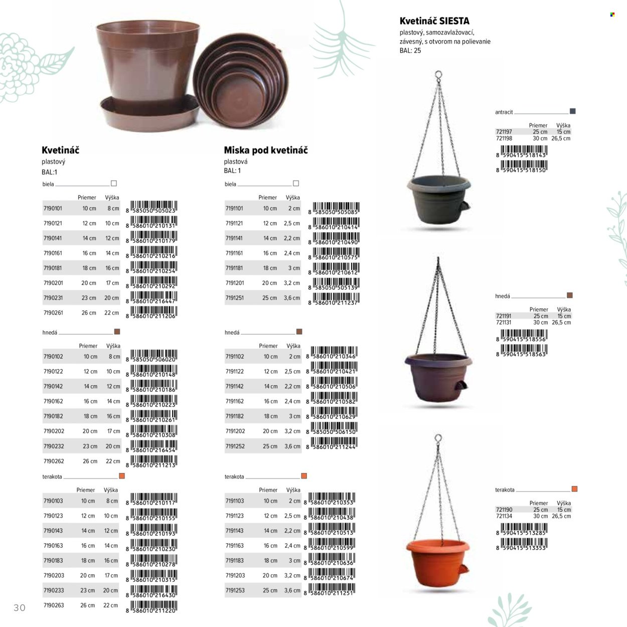 KINEKUS leták - Katalóg Kvetináče (2025-02-06) | 30