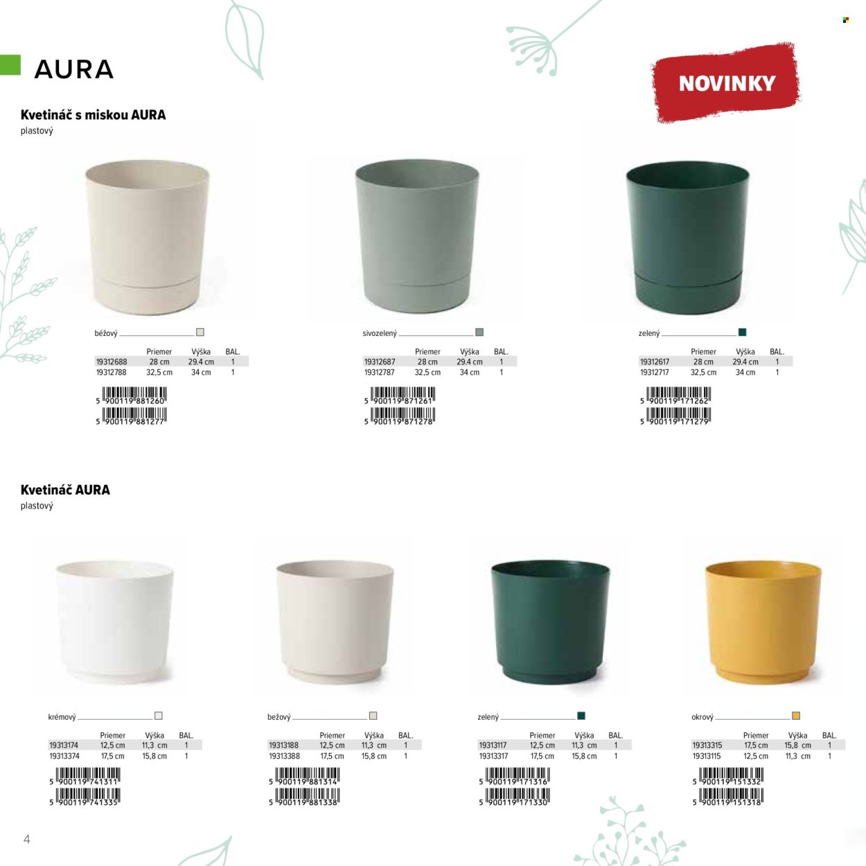 KINEKUS leták - Katalóg Kvetináče (2025-02-06) | 4