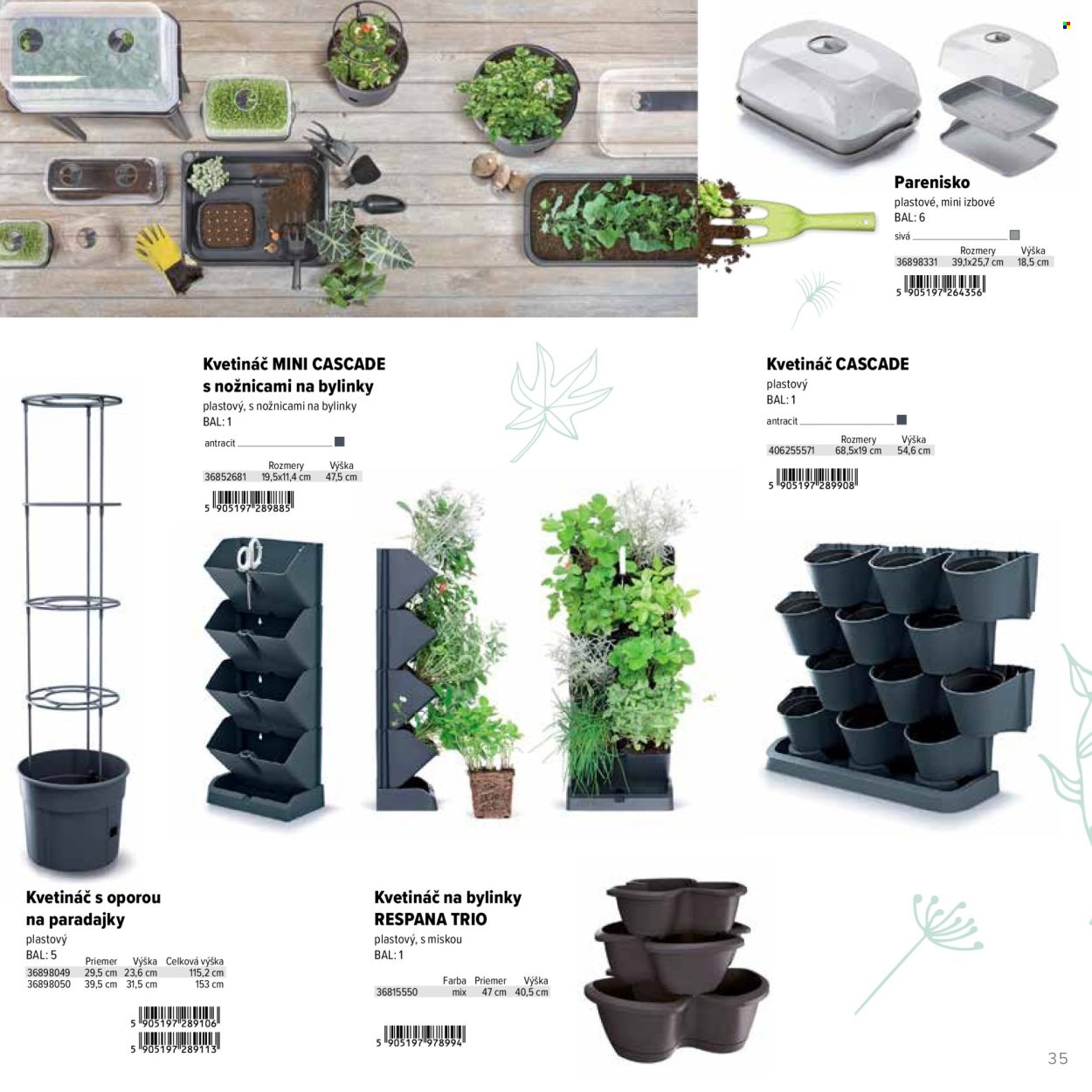 KINEKUS leták - Katalóg Kvetináče (2025-02-06) | 35