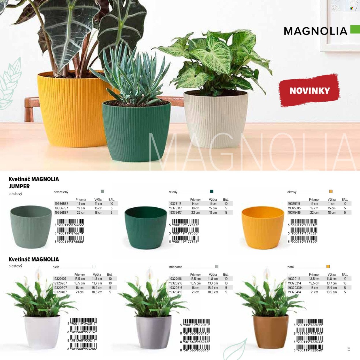 KINEKUS leták - Katalóg Kvetináče (2025-02-06) | 5