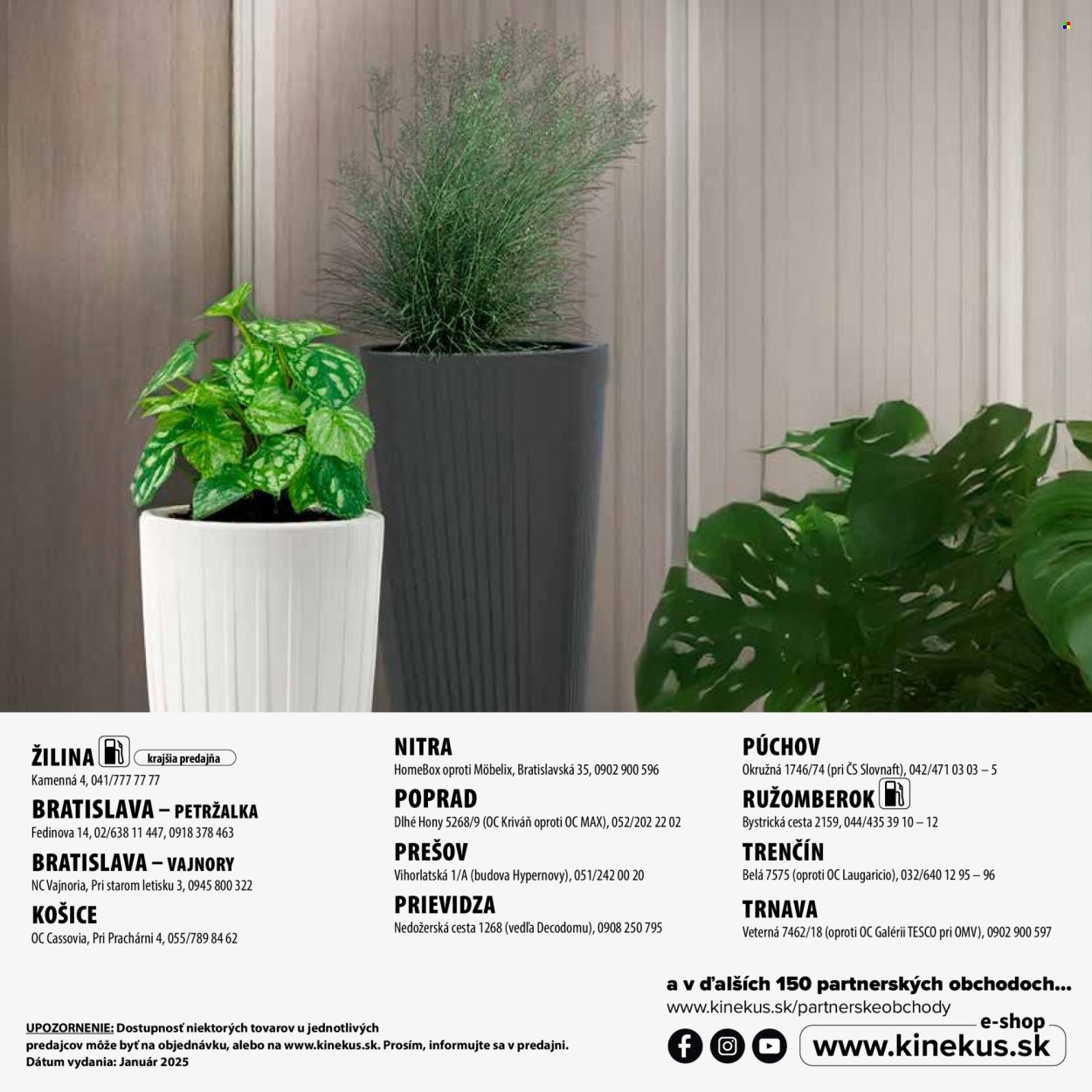 KINEKUS leták - Katalóg Kvetináče (2025-02-06) | 44