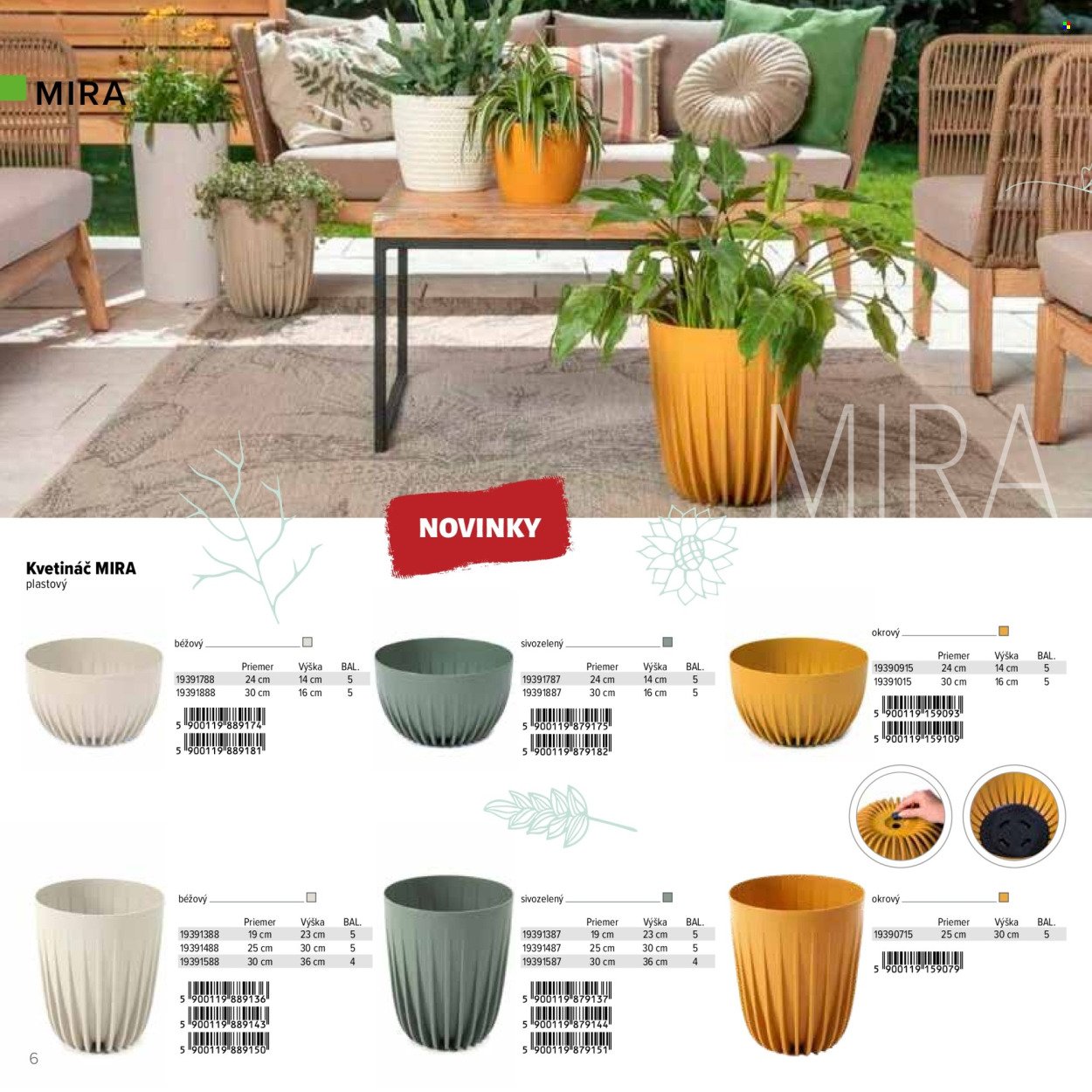 KINEKUS leták - Katalóg Kvetináče (2025-02-06) | 6