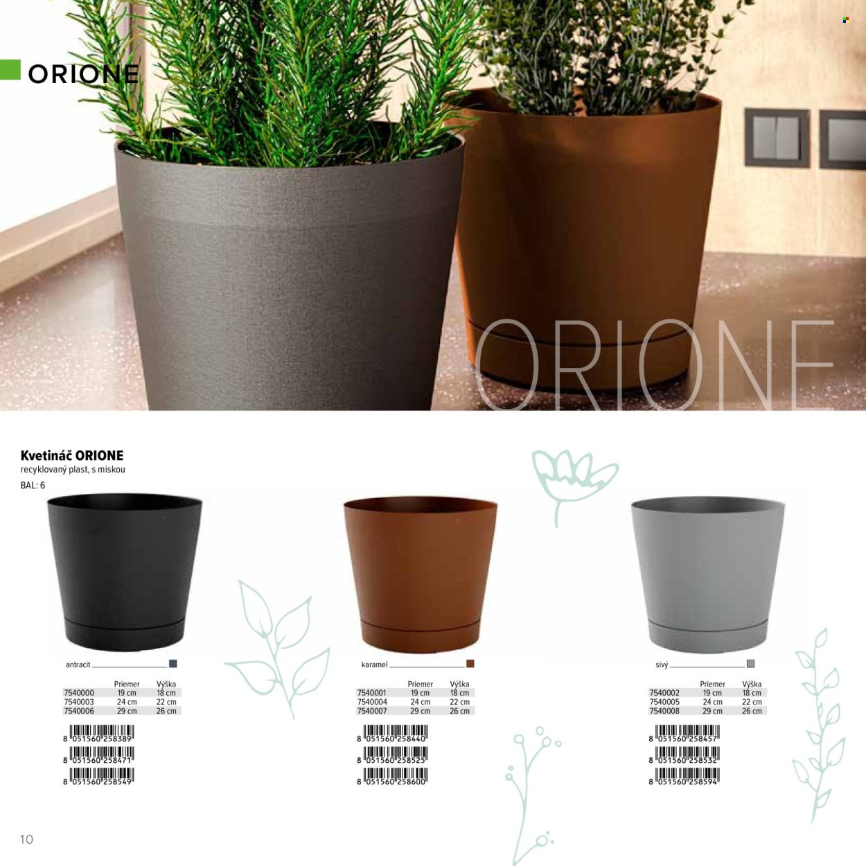 KINEKUS leták - Katalóg Kvetináče (2025-02-06) | 10