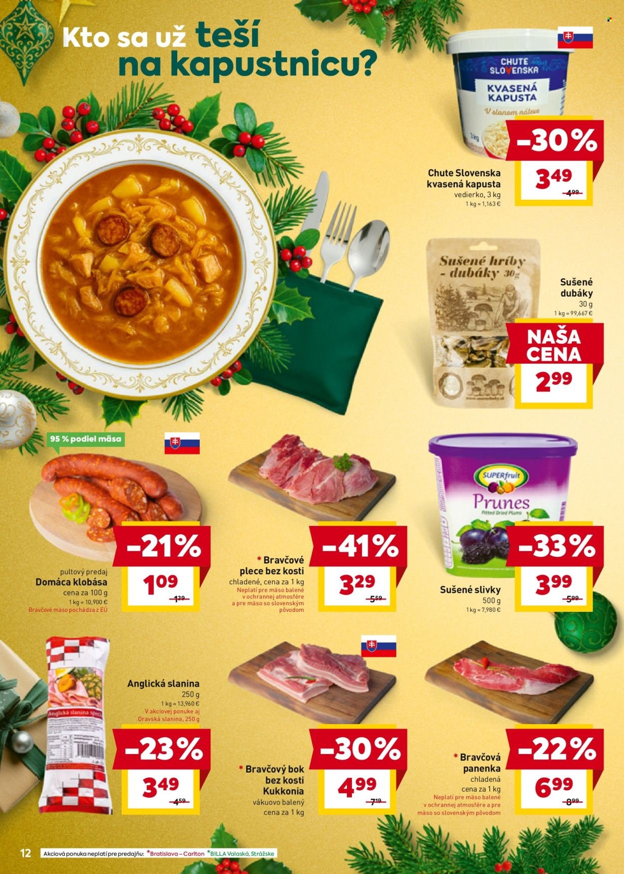 BILLA leták - Od stredy 17.12.2025 (2025-12-17 - 2025-12-24) | 12