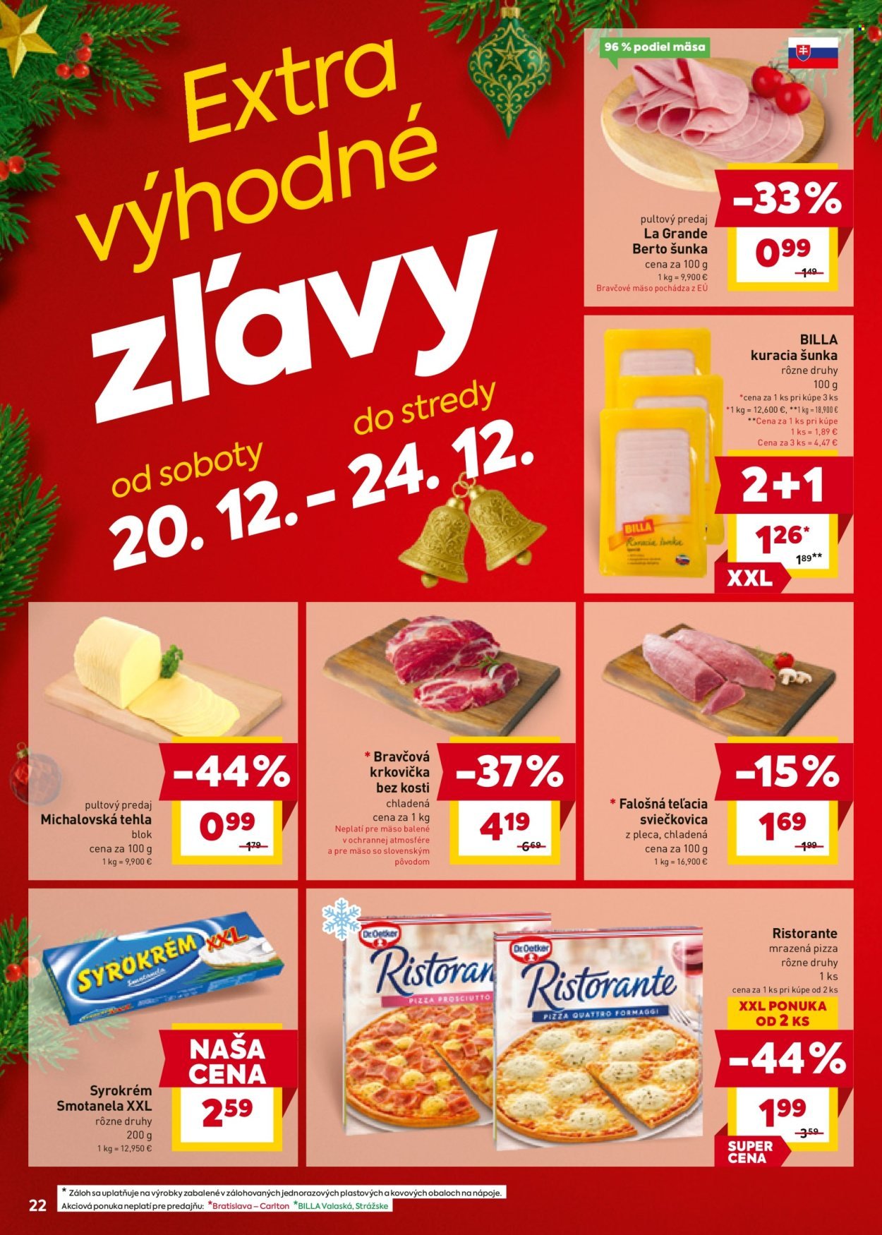 BILLA leták - Od stredy 17.12.2025 (2025-12-17 - 2025-12-24) | 22