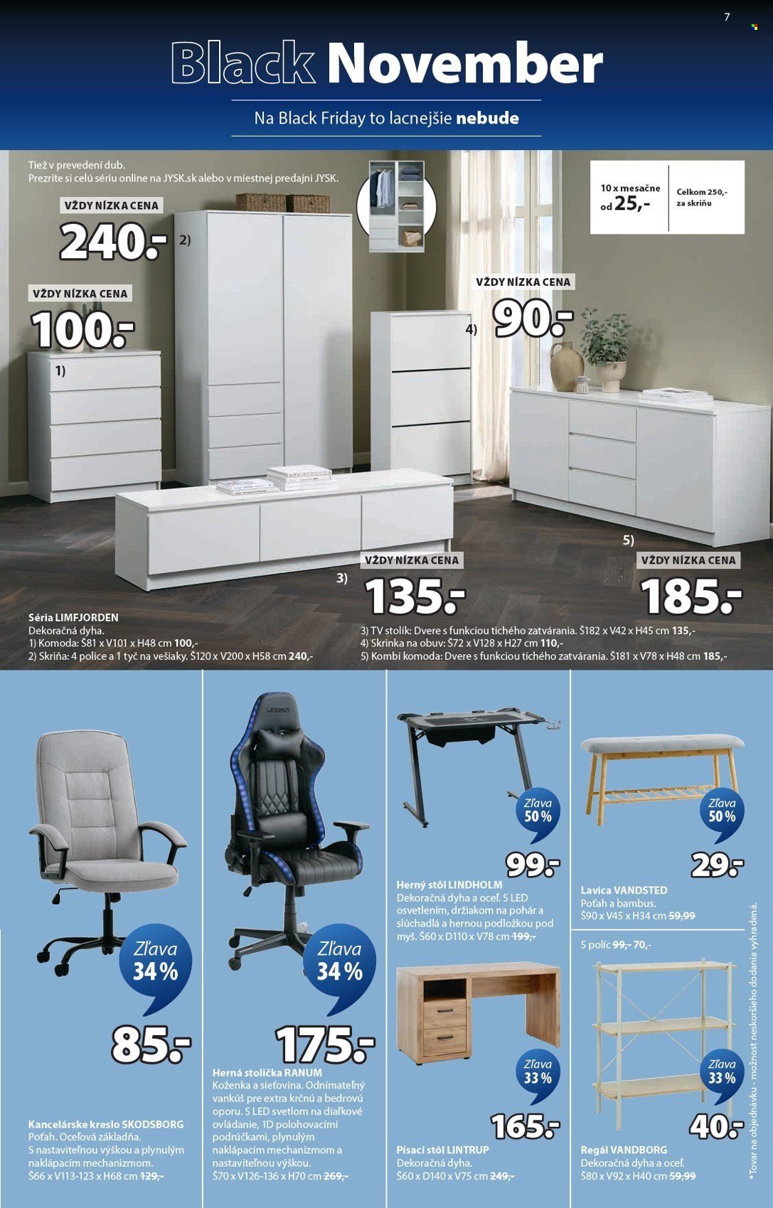 JYSK leták - Od pondelka 10.11.2025 (2025-11-10 - 2025-11-23) | 8