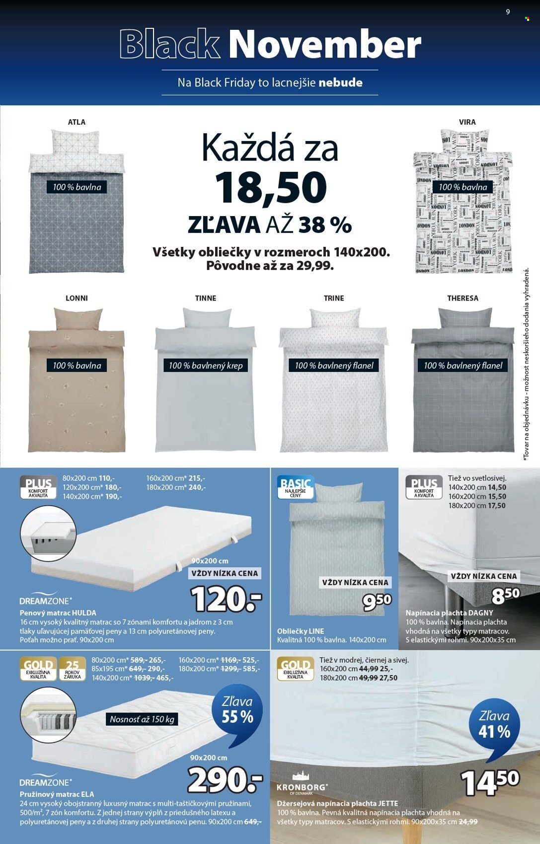 JYSK leták - Od pondelka 10.11.2025 (2025-11-10 - 2025-11-23) | 10