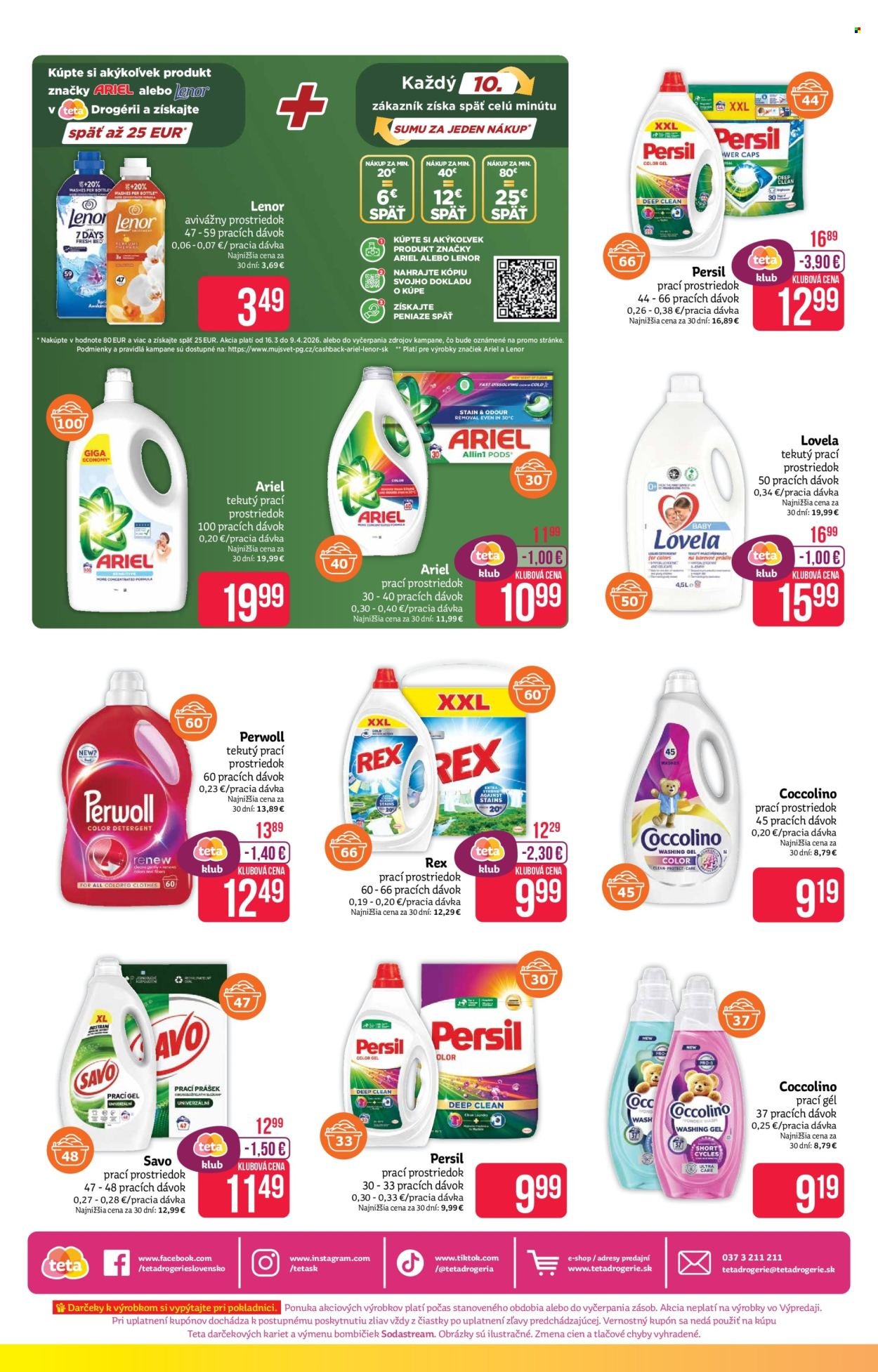 TETA DROGERIE leták - Od pondelka 30.3.2026 (2026-03-30 - 2026-04-09) | 16