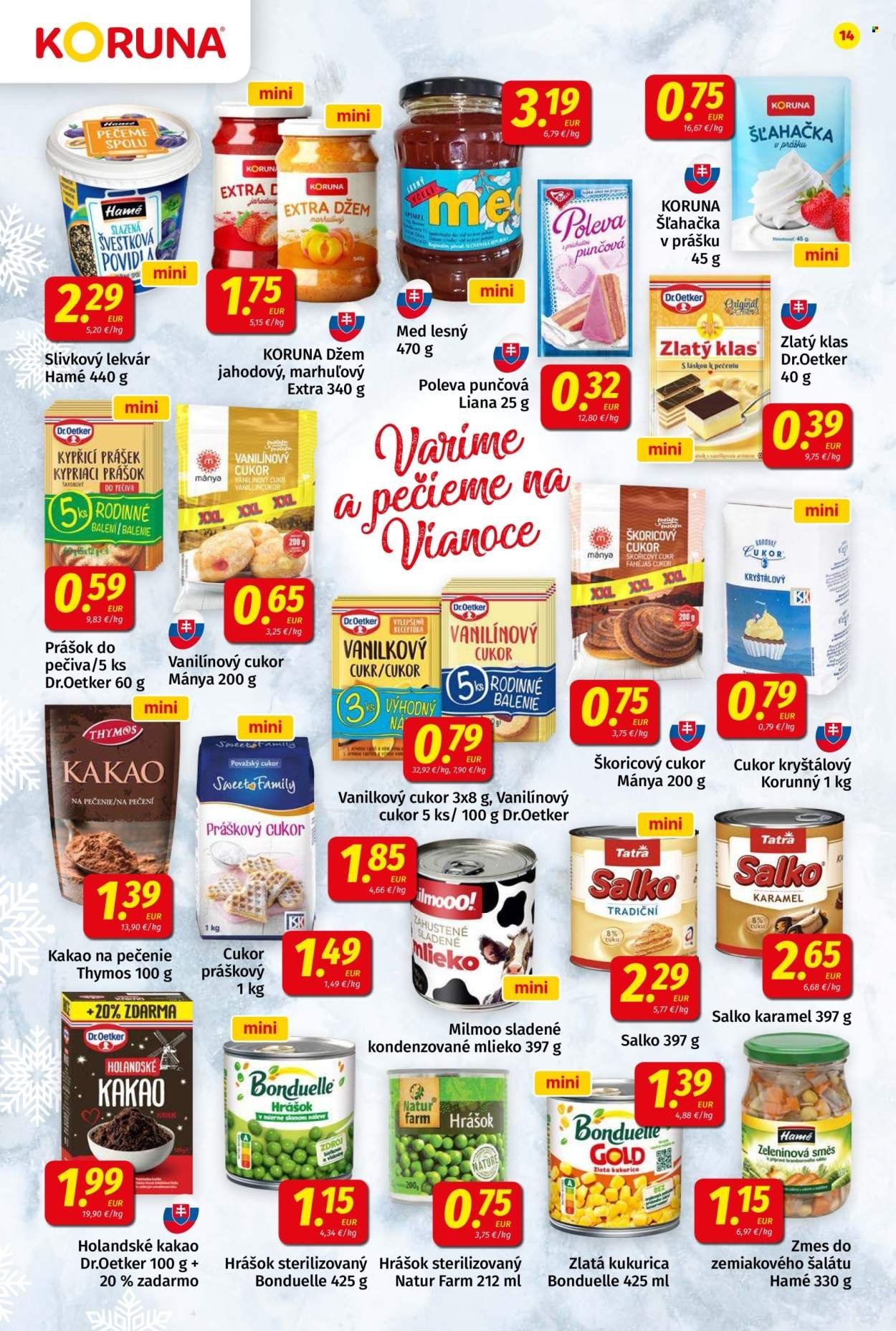 POTRAVINY KORUNA leták - Od piatka 5.12.2025 (2025-12-05 - 2025-12-17) | 14