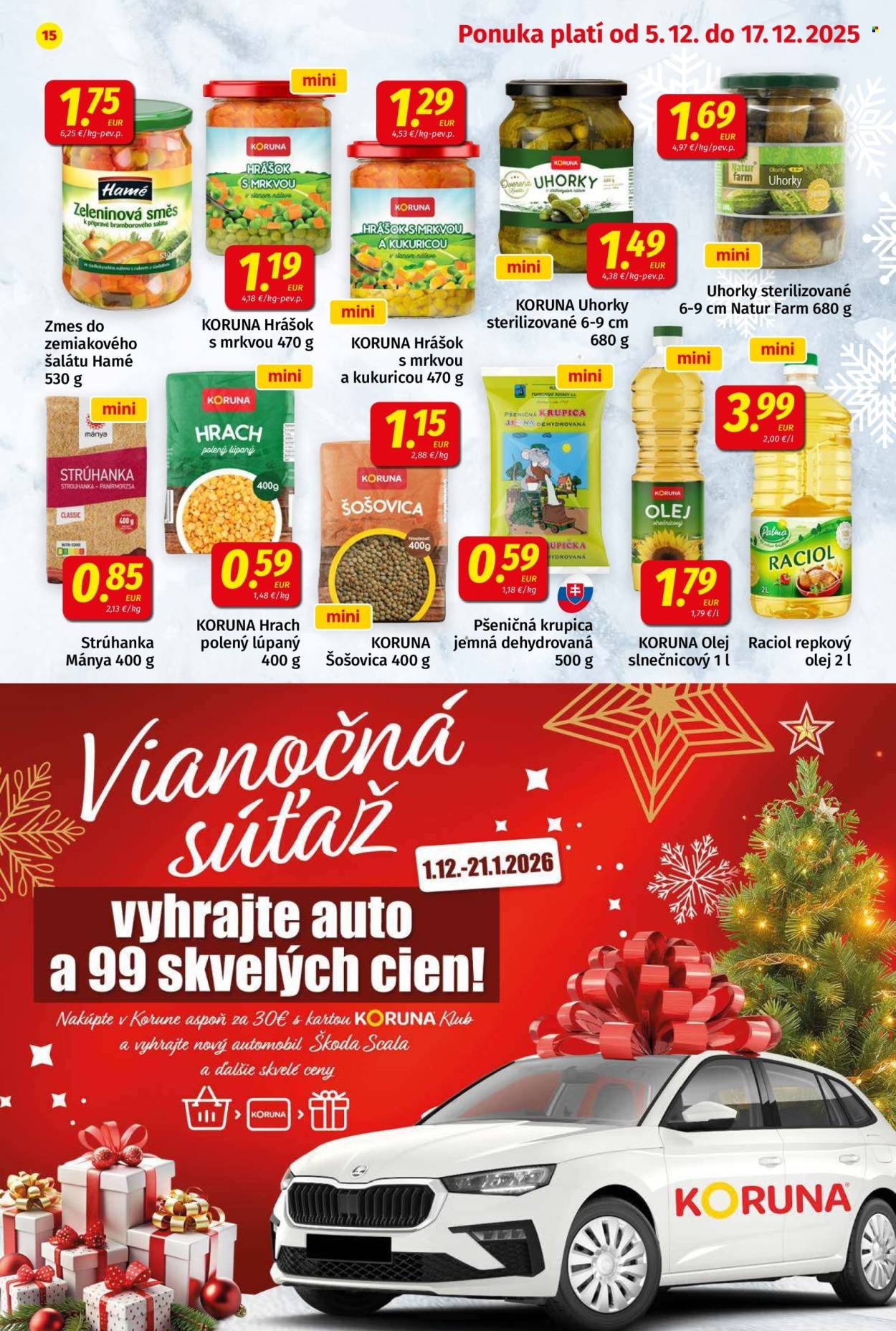 POTRAVINY KORUNA leták - Od piatka 5.12.2025 (2025-12-05 - 2025-12-17) | 15