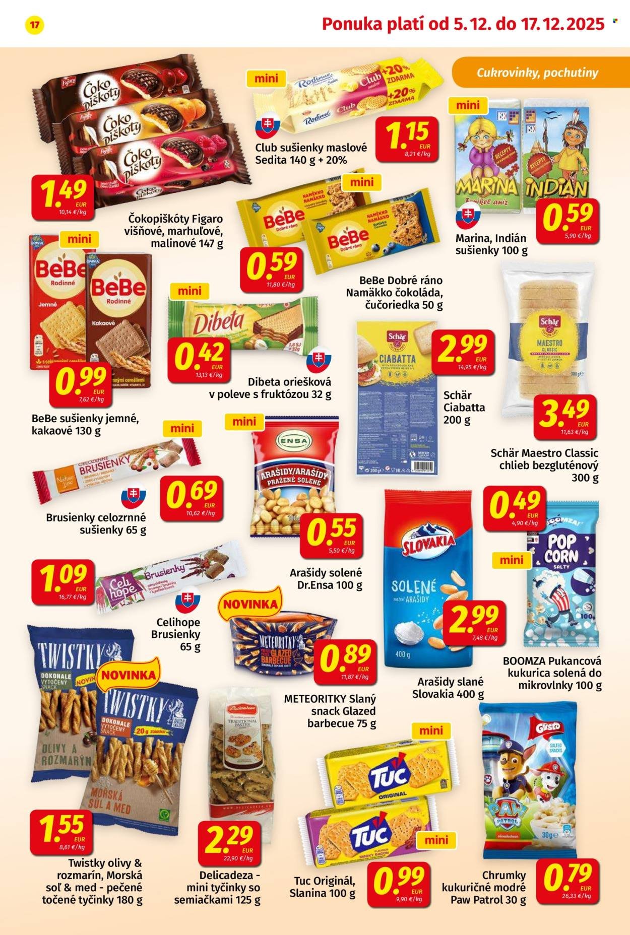 POTRAVINY KORUNA leták - Od piatka 5.12.2025 (2025-12-05 - 2025-12-17) | 17