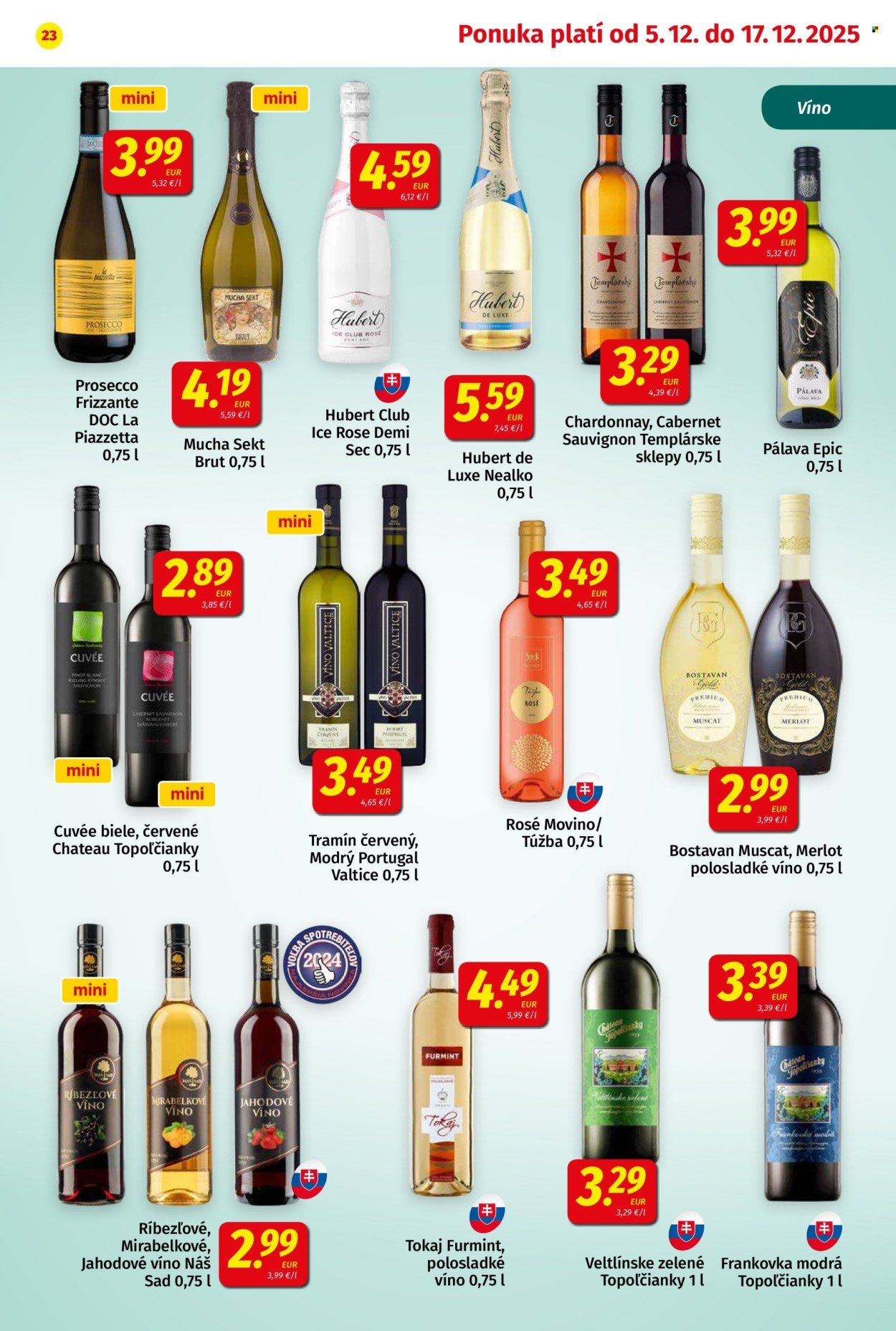 POTRAVINY KORUNA leták - Od piatka 5.12.2025 (2025-12-05 - 2025-12-17) | 23