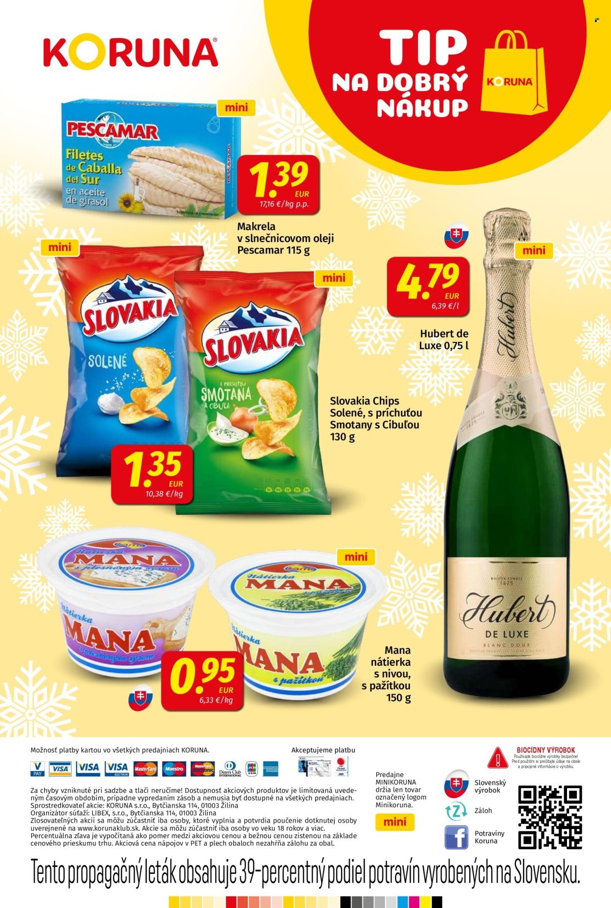 POTRAVINY KORUNA leták - Od piatka 5.12.2025 (2025-12-05 - 2025-12-17) | 28