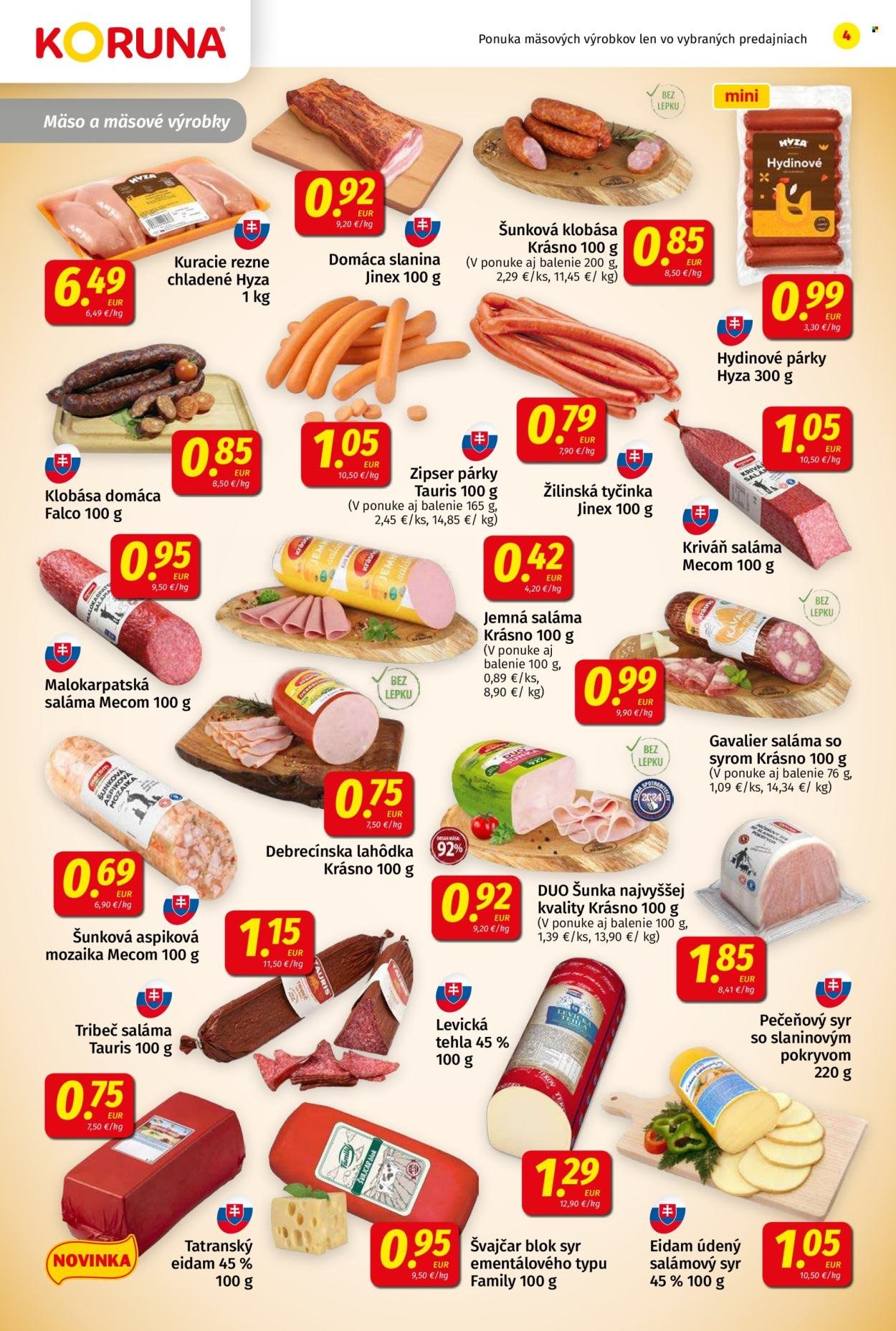 POTRAVINY KORUNA leták - Od piatka 5.12.2025 (2025-12-05 - 2025-12-17) | 4