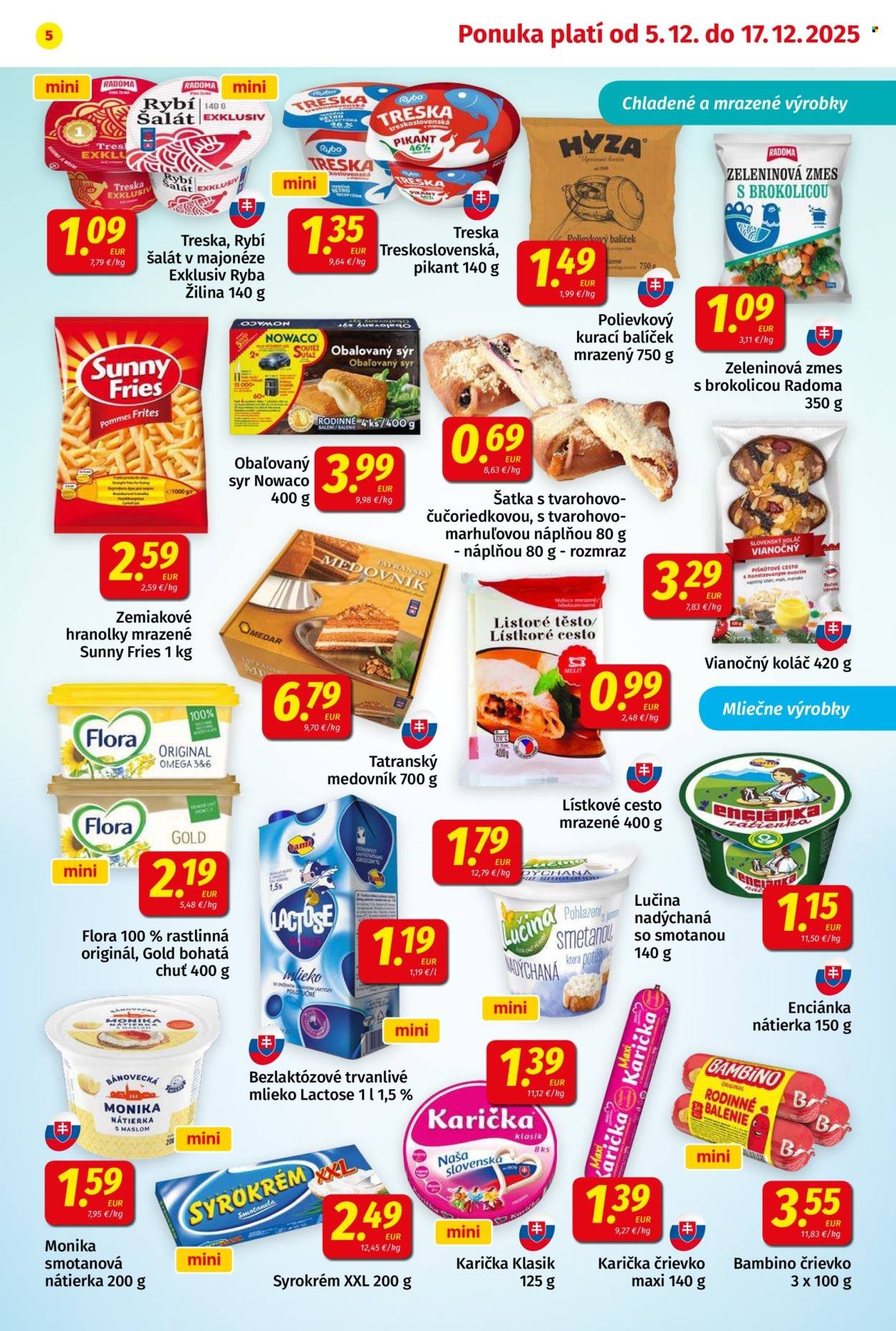 POTRAVINY KORUNA leták - Od piatka 5.12.2025 (2025-12-05 - 2025-12-17) | 5