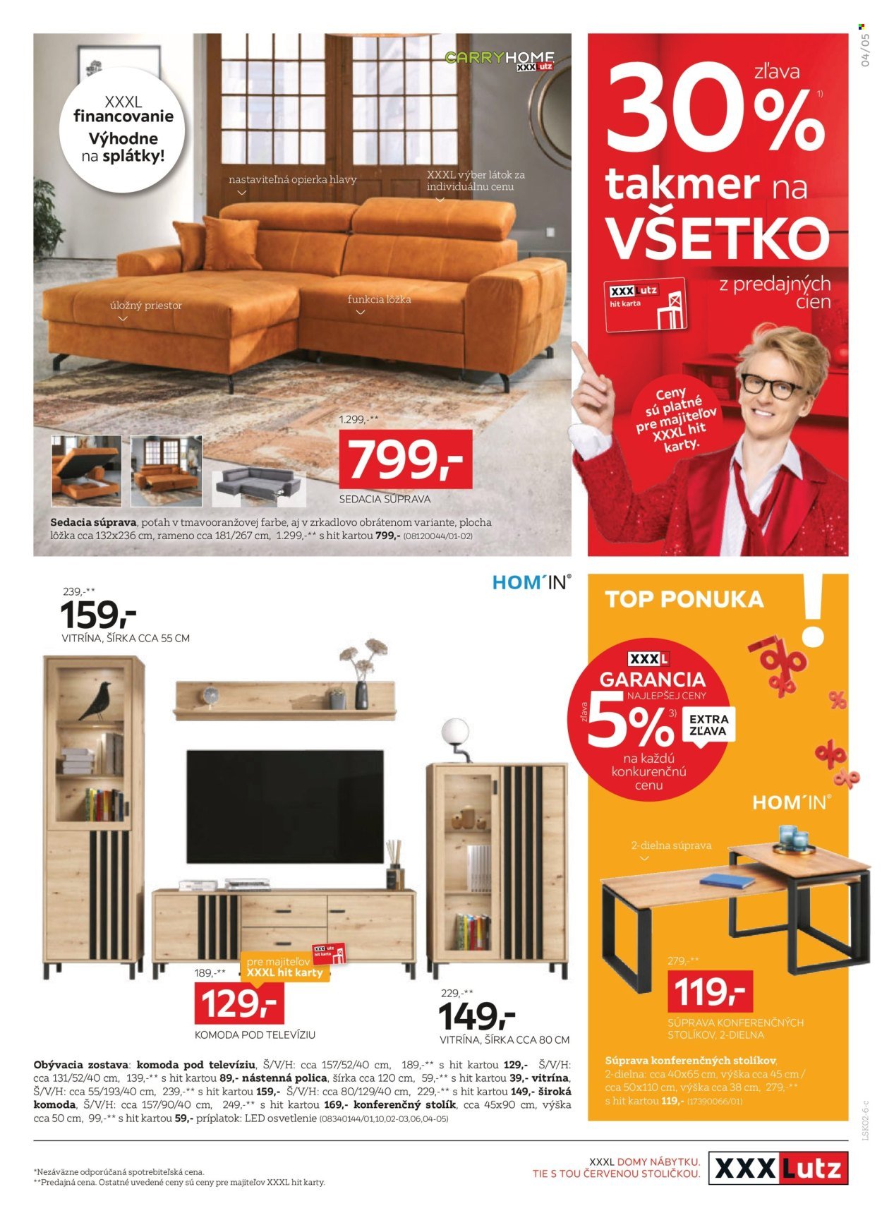 XXXLUTZ leták - Zľava 30 % takmer na všetko (2026-02-23 - 2026-03-08) | 5