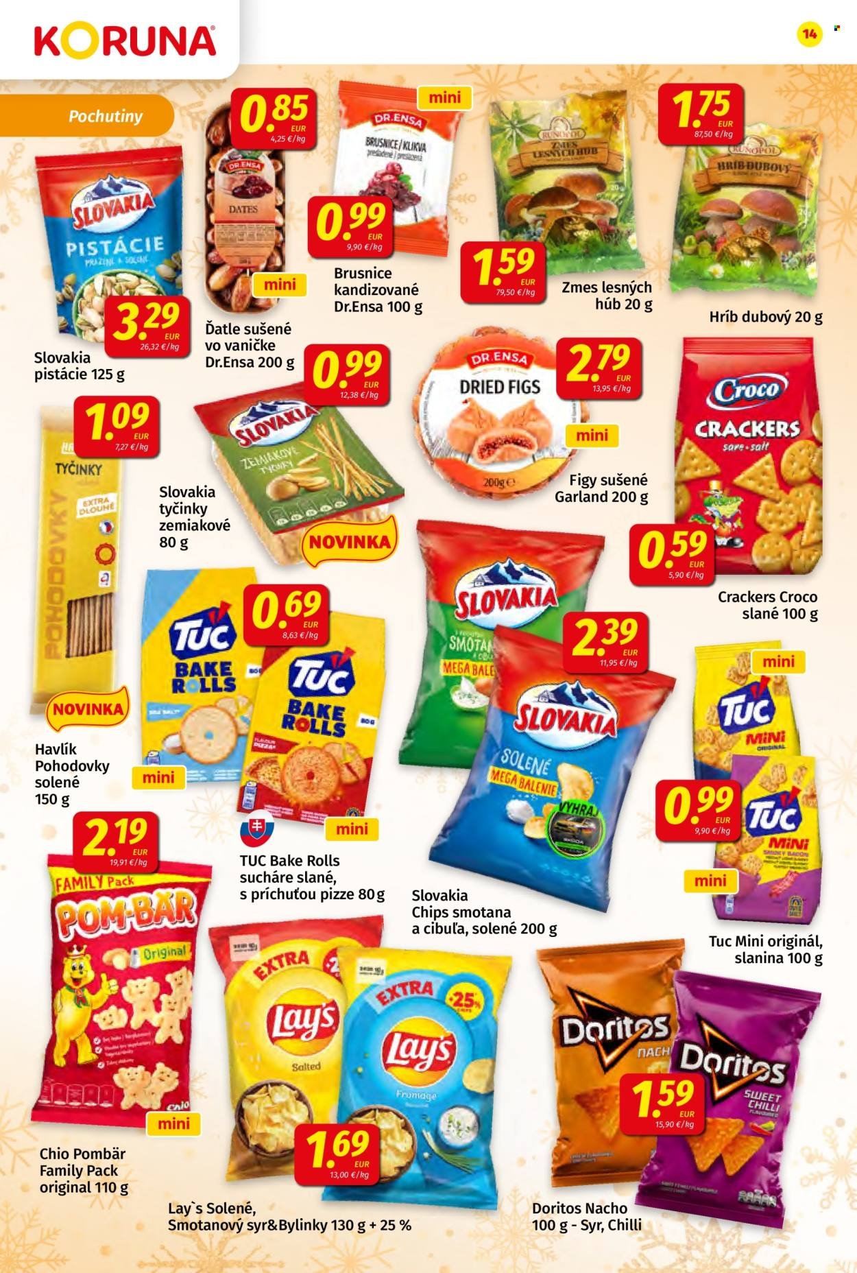 POTRAVINY KORUNA leták - Od piatka 19.12.2025 (2025-12-19 - 2025-12-31) | 14