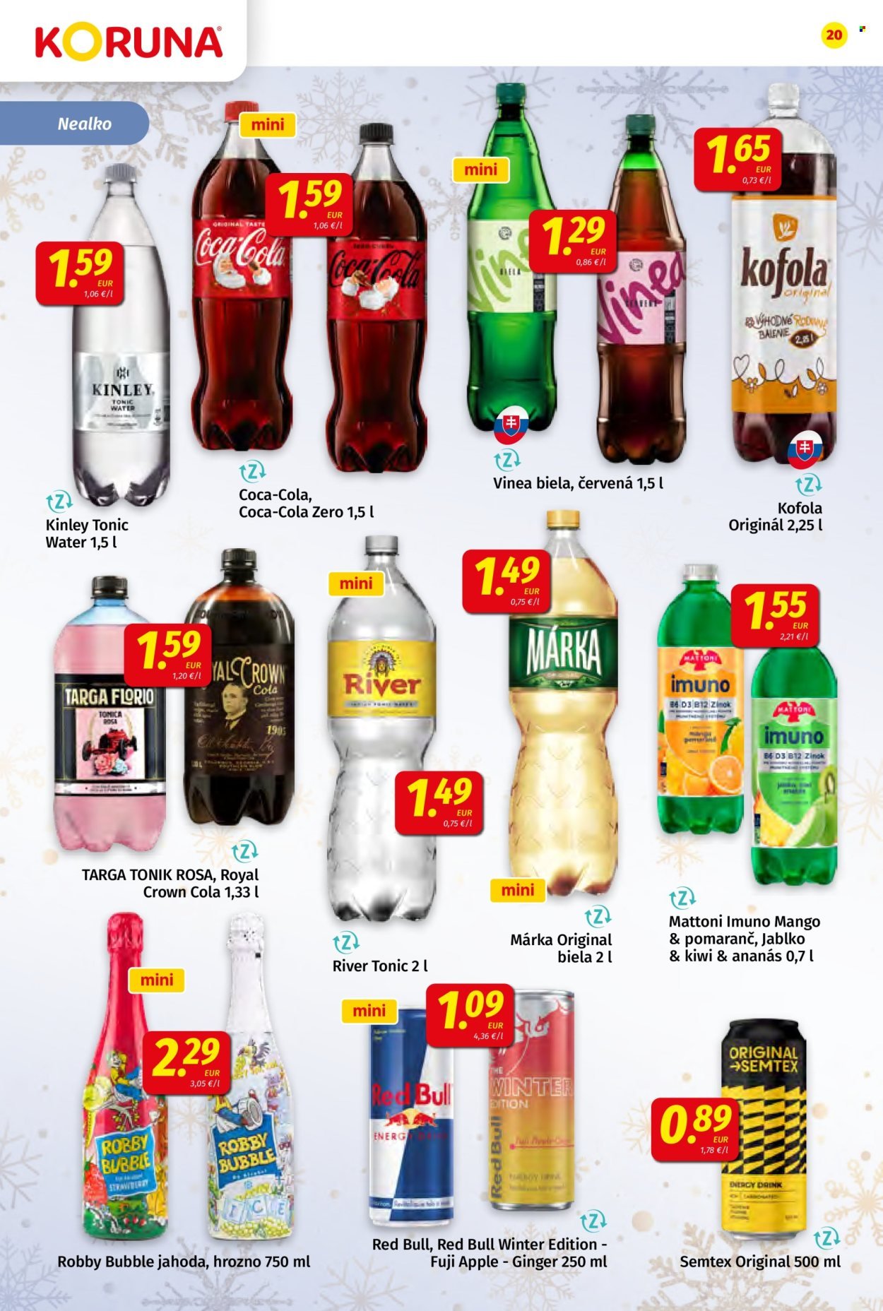 POTRAVINY KORUNA leták - Od piatka 19.12.2025 (2025-12-19 - 2025-12-31) | 20