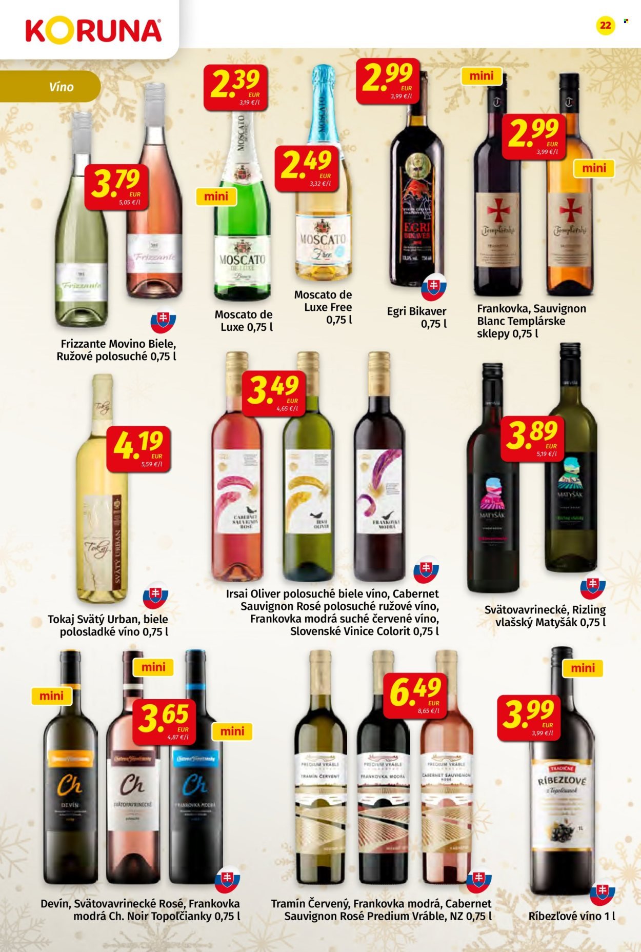POTRAVINY KORUNA leták - Od piatka 19.12.2025 (2025-12-19 - 2025-12-31) | 22