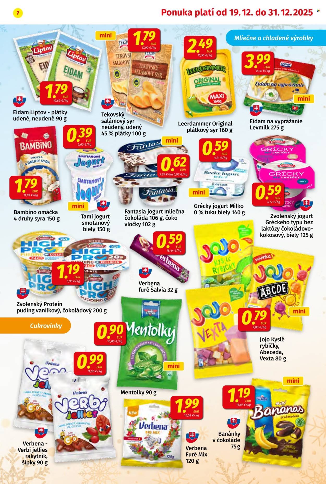 POTRAVINY KORUNA leták - Od piatka 19.12.2025 (2025-12-19 - 2025-12-31) | 7