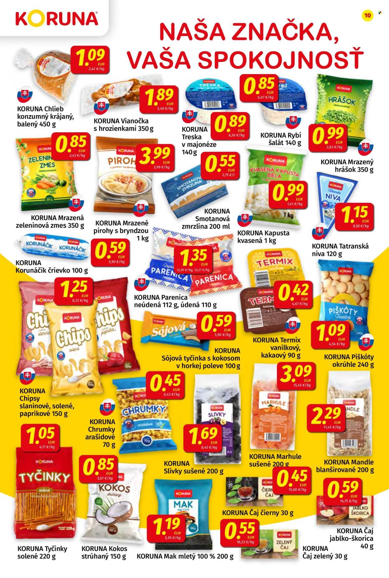 POTRAVINY KORUNA leták - Od piatka 19.12.2025 (2025-12-19 - 2025-12-31) | 10