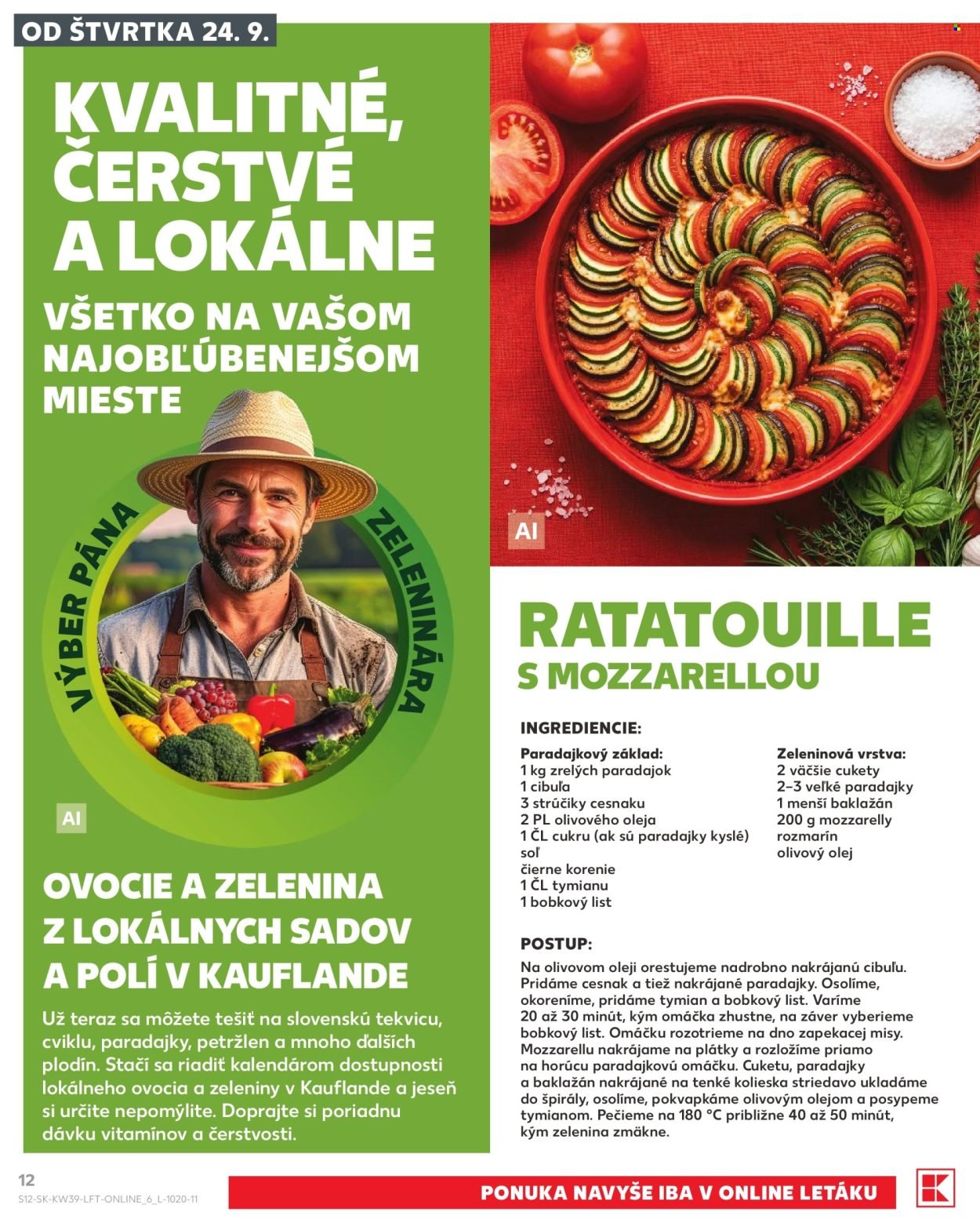KAUFLAND leták - Od štvrtka 24.9.2026