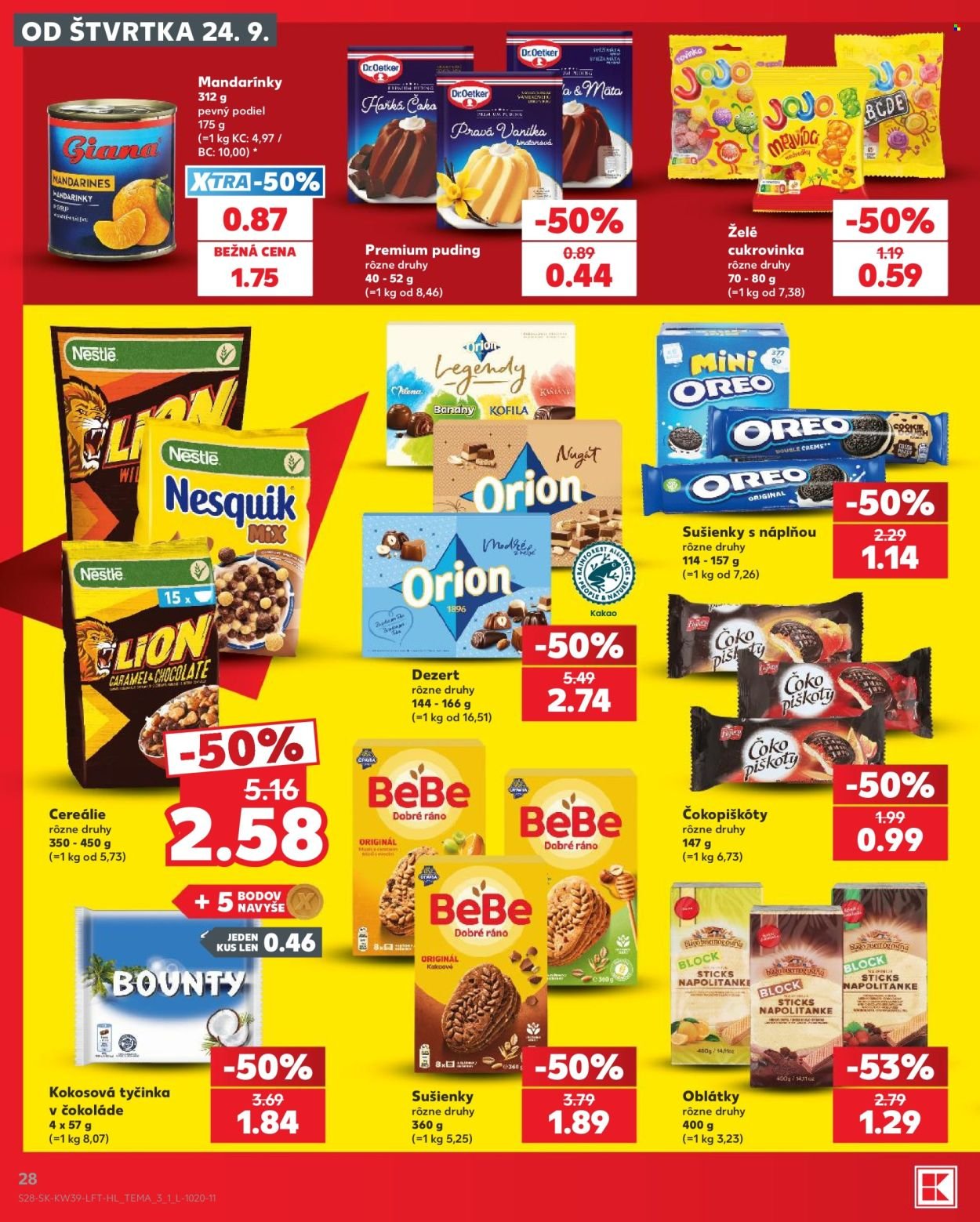 KAUFLAND leták - Od štvrtka 24.9.2026