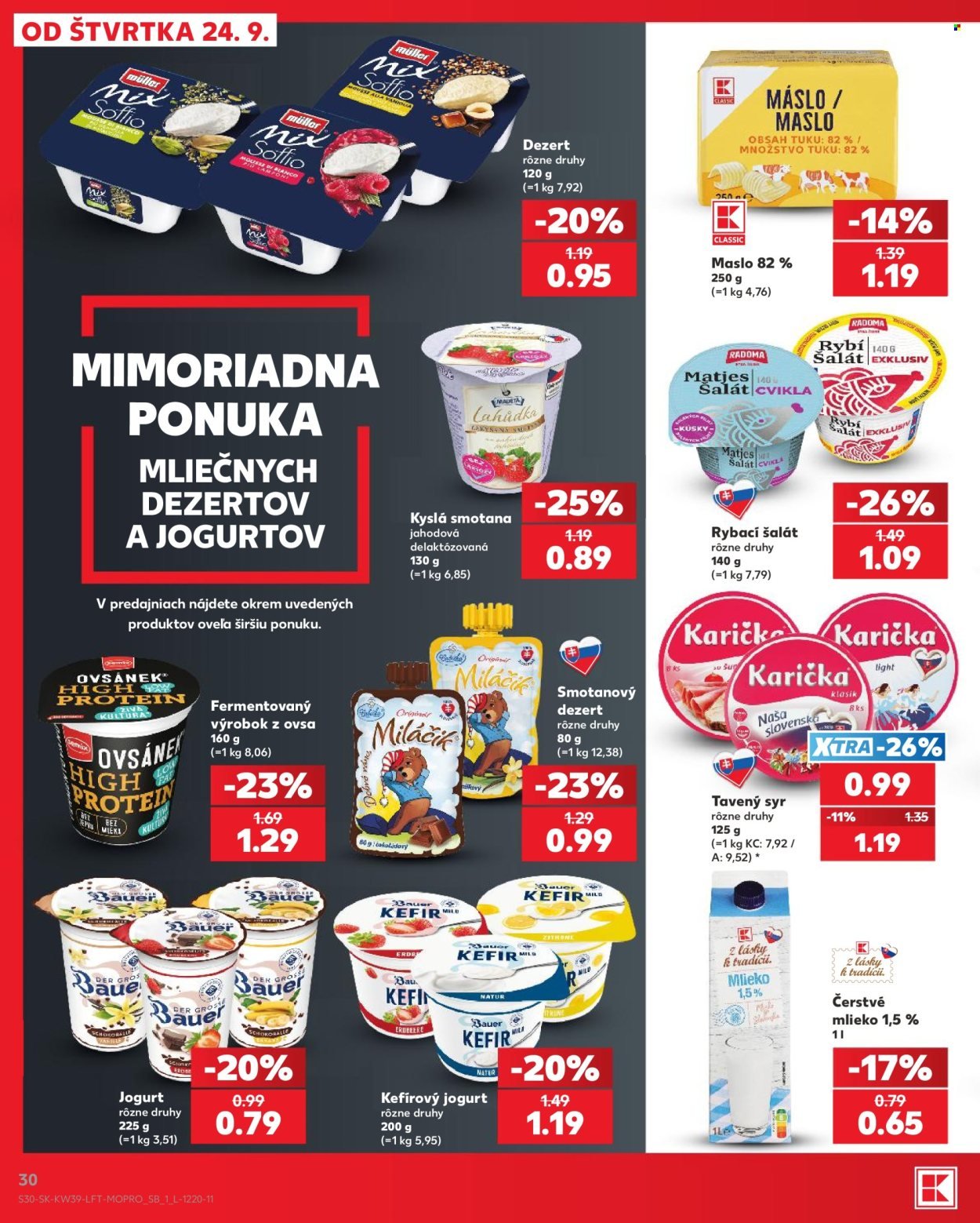 KAUFLAND leták - Od štvrtka 24.9.2026