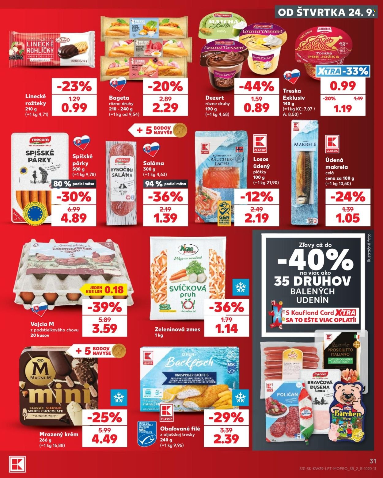 KAUFLAND leták - Od štvrtka 24.9.2026