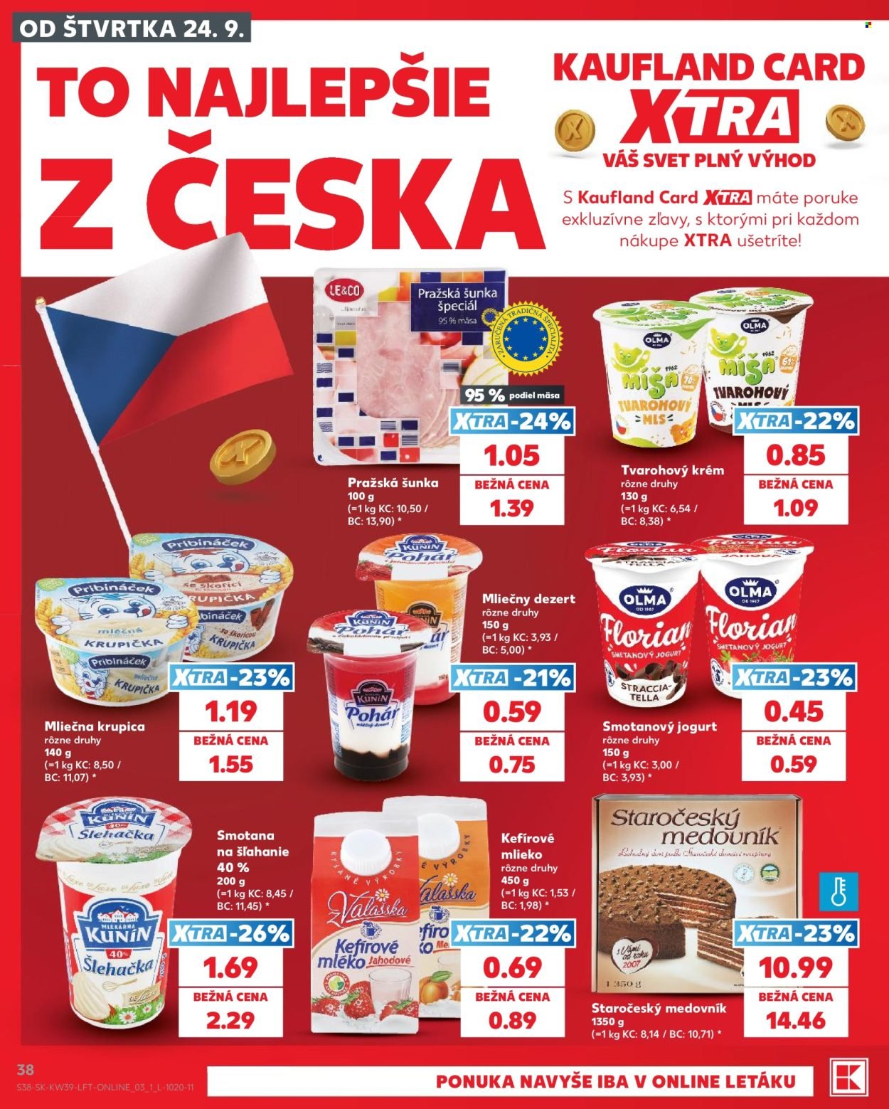KAUFLAND leták - Od štvrtka 24.9.2026