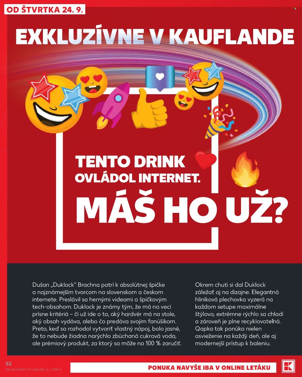 KAUFLAND leták - Od štvrtka 24.9.2026