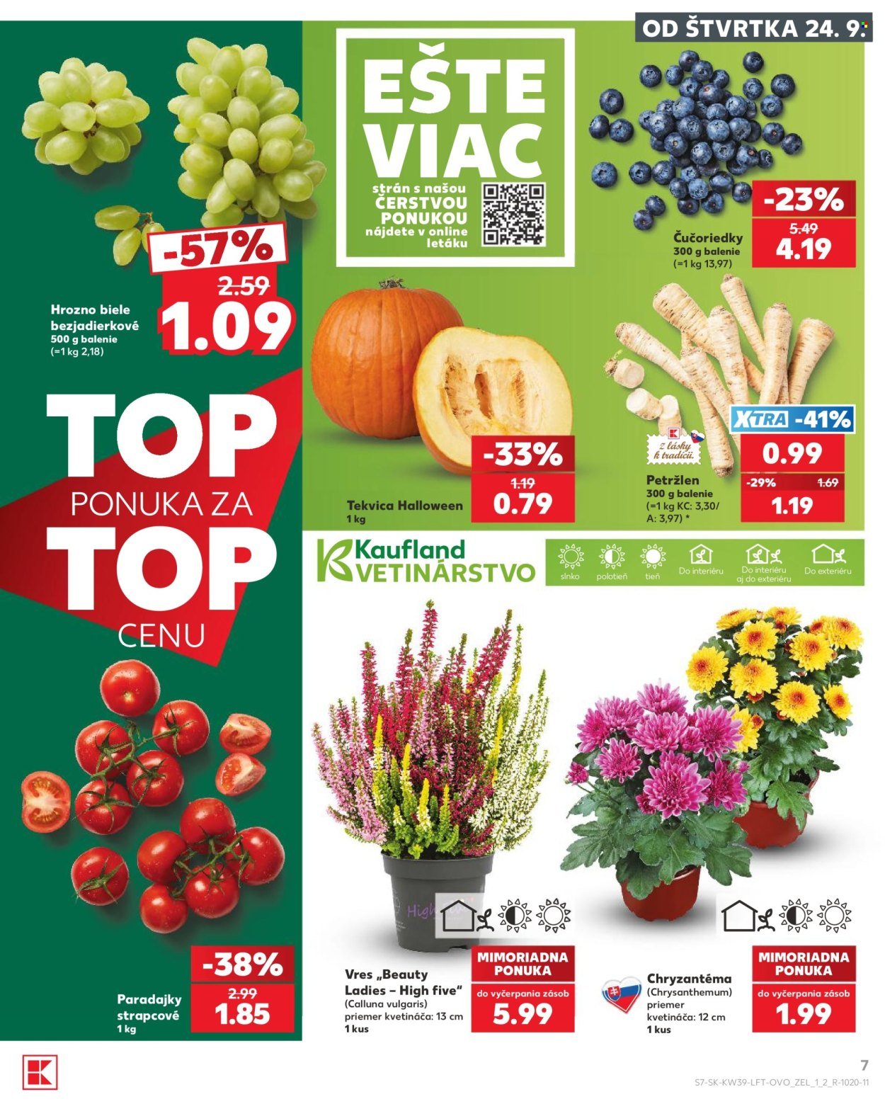 KAUFLAND leták - Od štvrtka 24.9.2026
