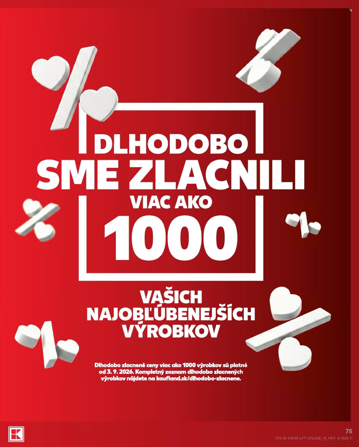 KAUFLAND leták - Od štvrtka 24.9.2026