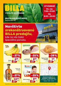 BILLA leták - BILLA Bratislava, Račianska