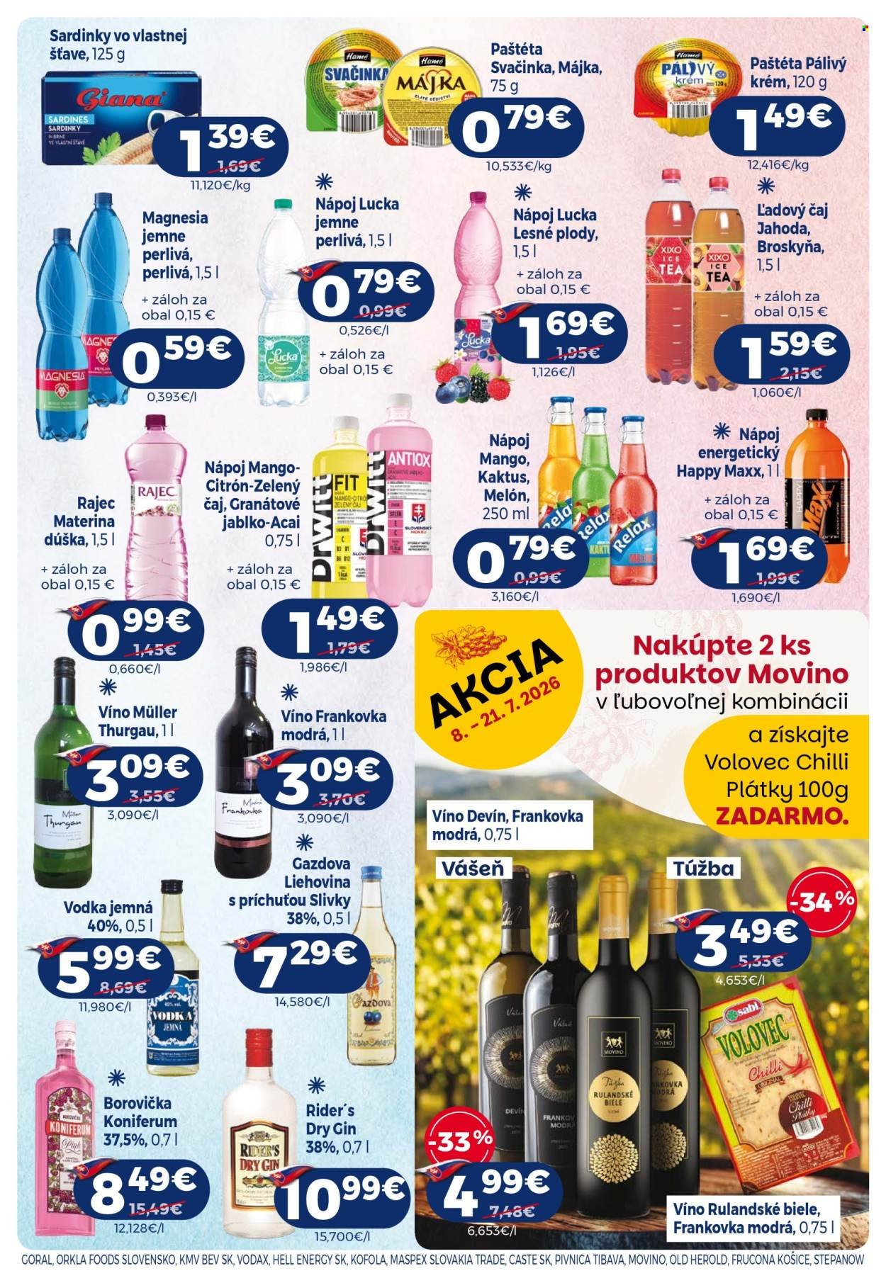 MILK AGRO leták - Od stredy 8.7.2026
