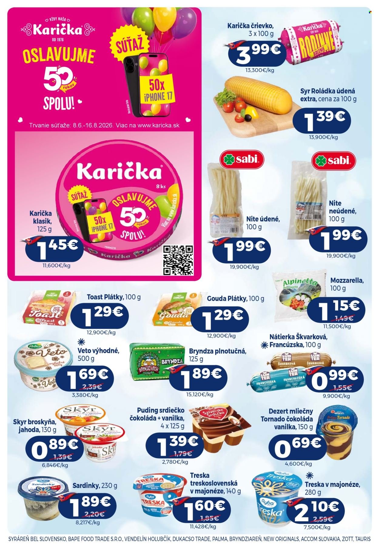 MILK AGRO leták - Od stredy 8.7.2026