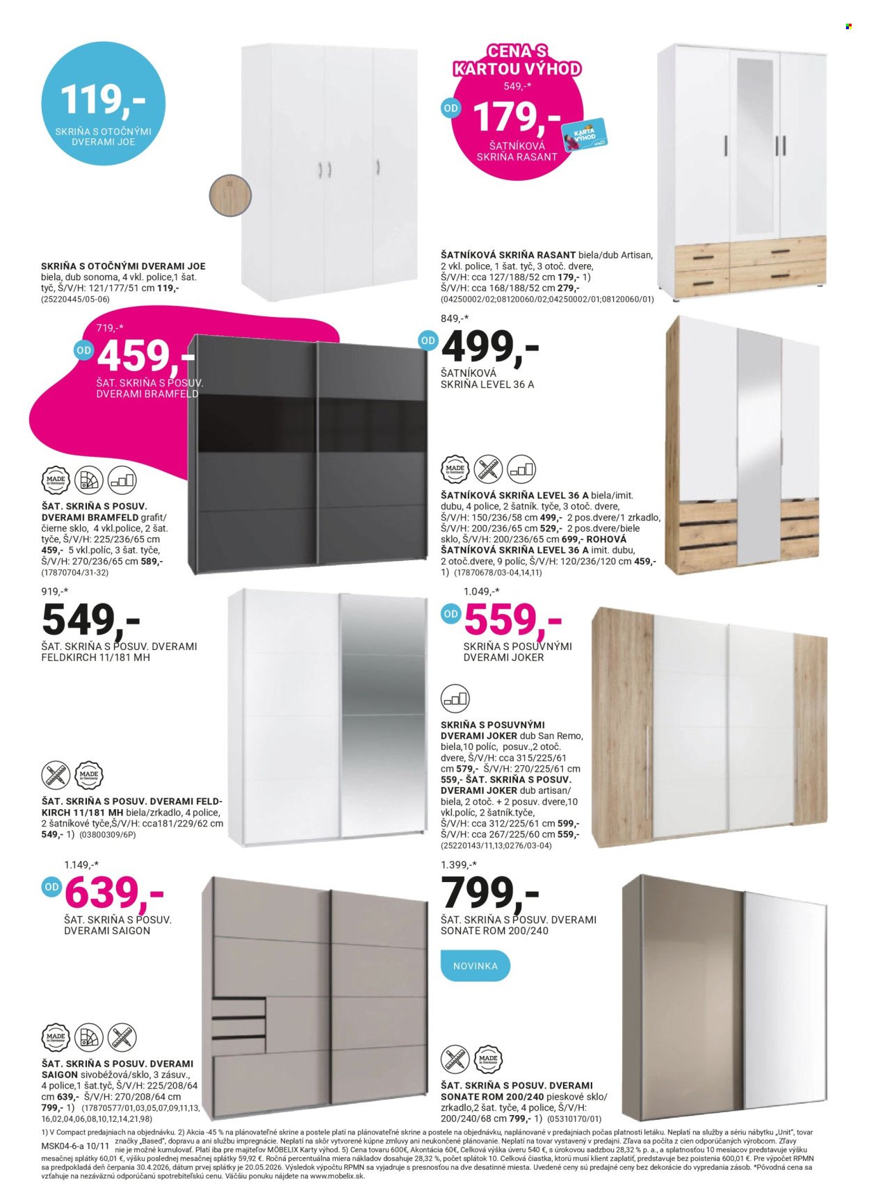 MÖBELIX leták - Aktuálny leták (2026-04-06 - 2026-05-10) | 10