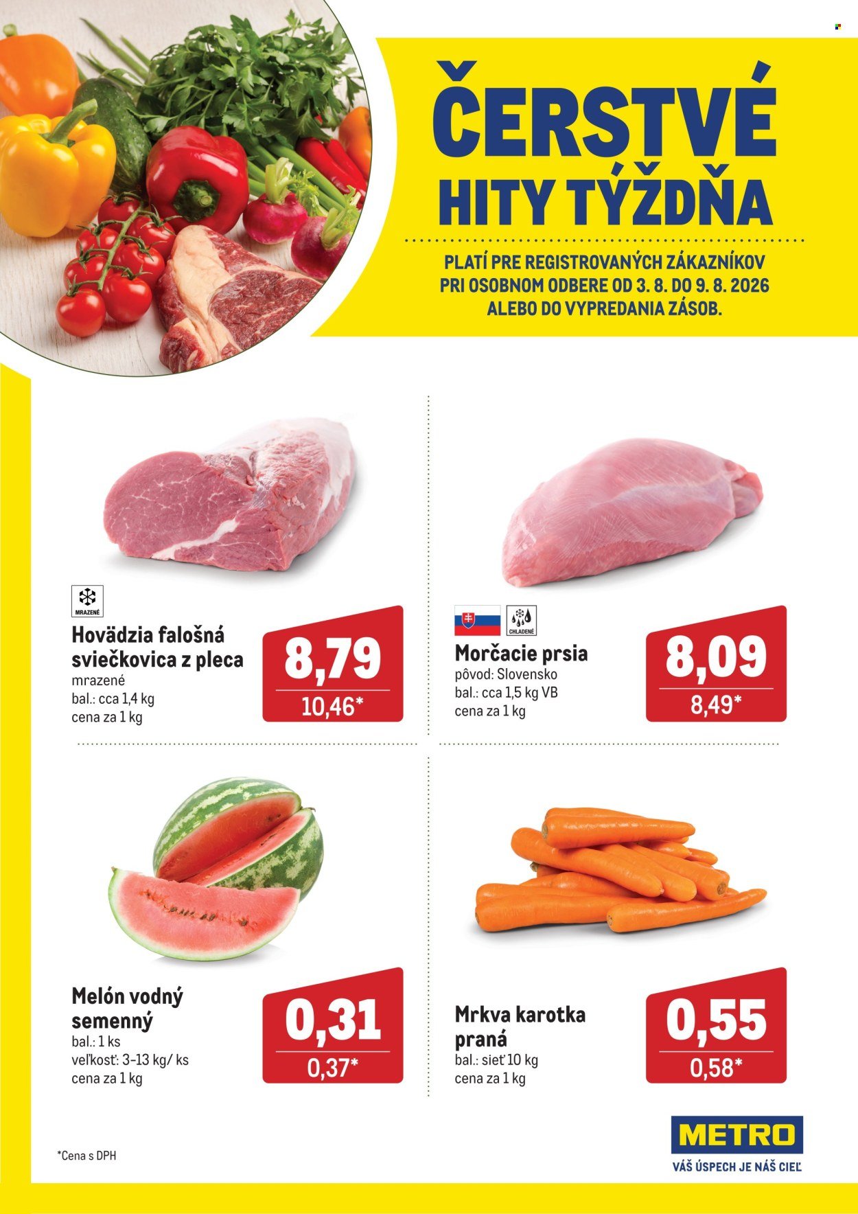 METRO leták - Čerstvé hity týždňa