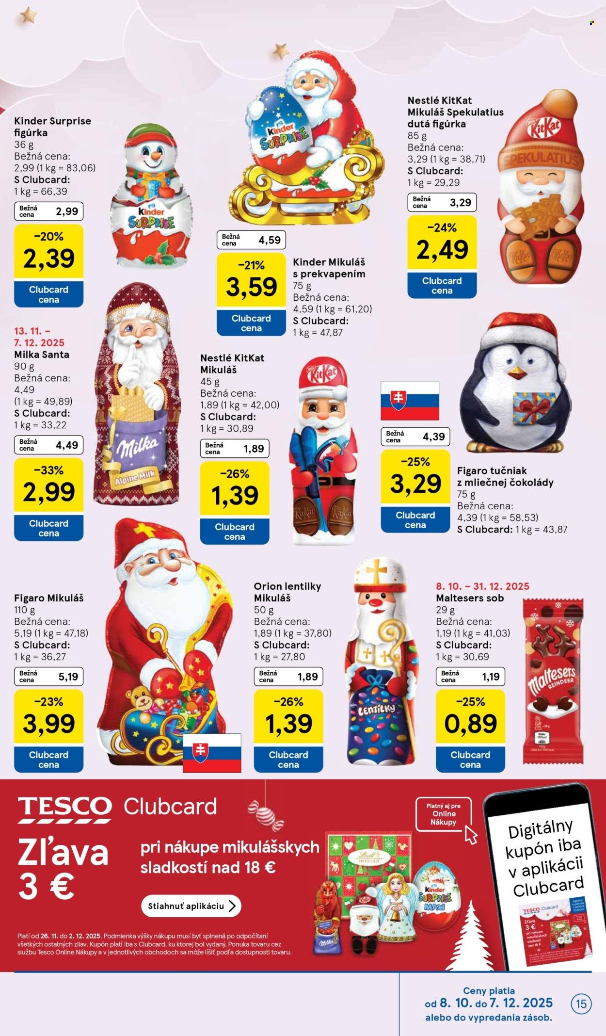 TESCO leták - Od stredy 26.11.2025 (2025-11-26 - 2025-12-02) | 15