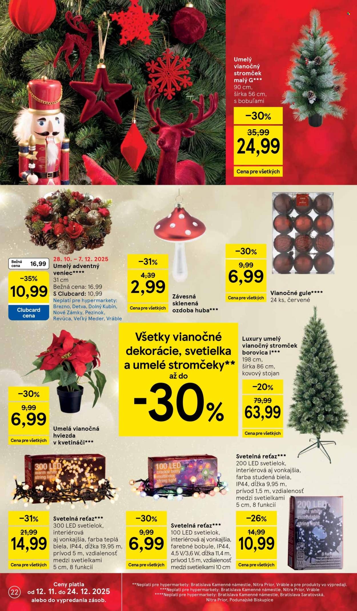 TESCO leták - Od stredy 26.11.2025 (2025-11-26 - 2025-12-02) | 22