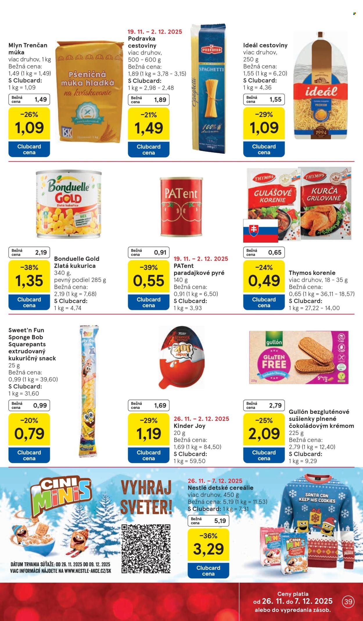 TESCO leták - Od stredy 26.11.2025 (2025-11-26 - 2025-12-02) | 39